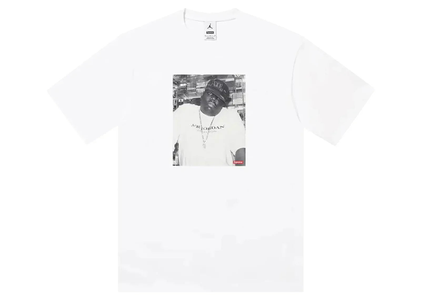 Supreme Jordan Biggie S/S Top White - My Suti