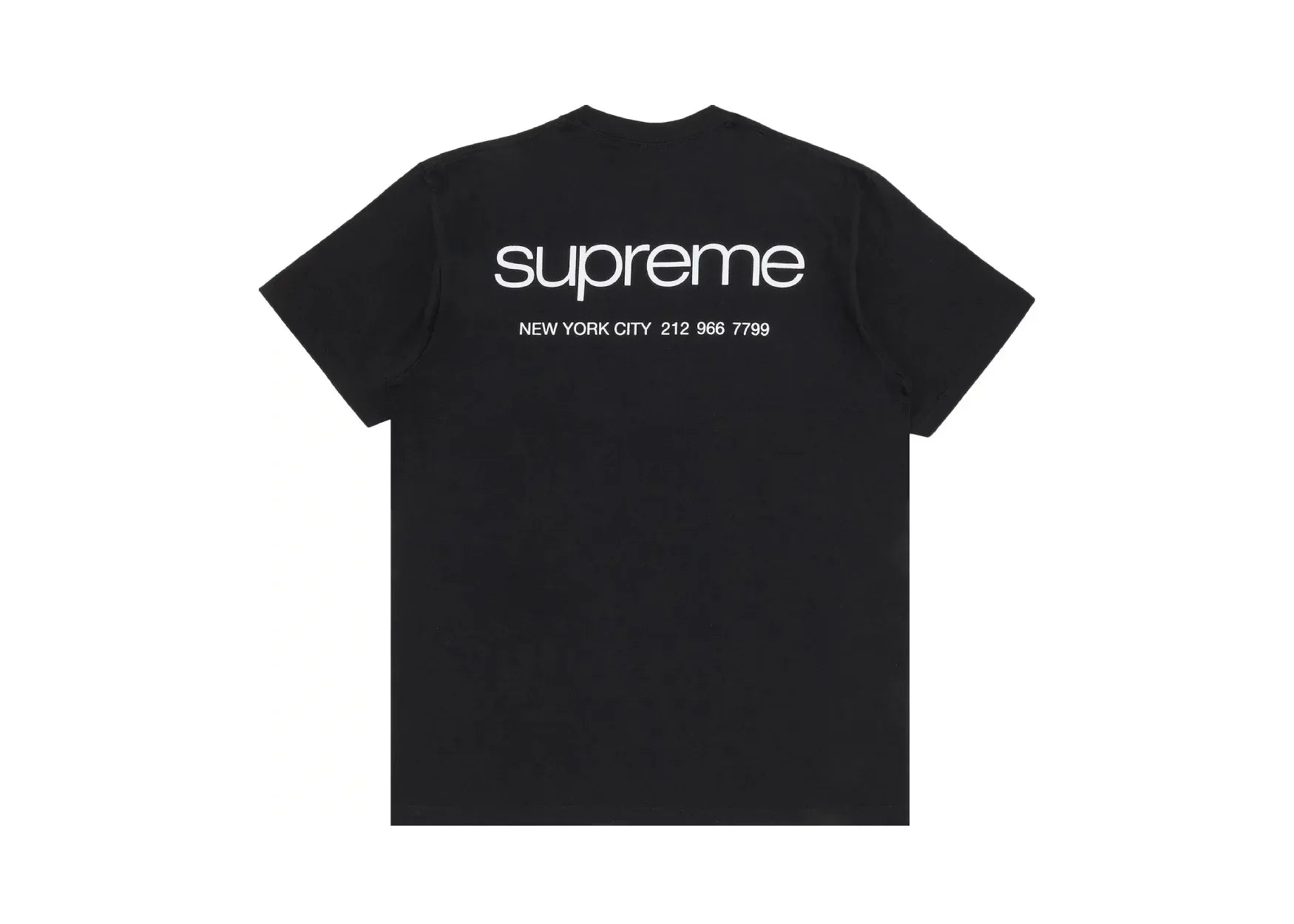 Supreme NYC Tee Black - My Suti
