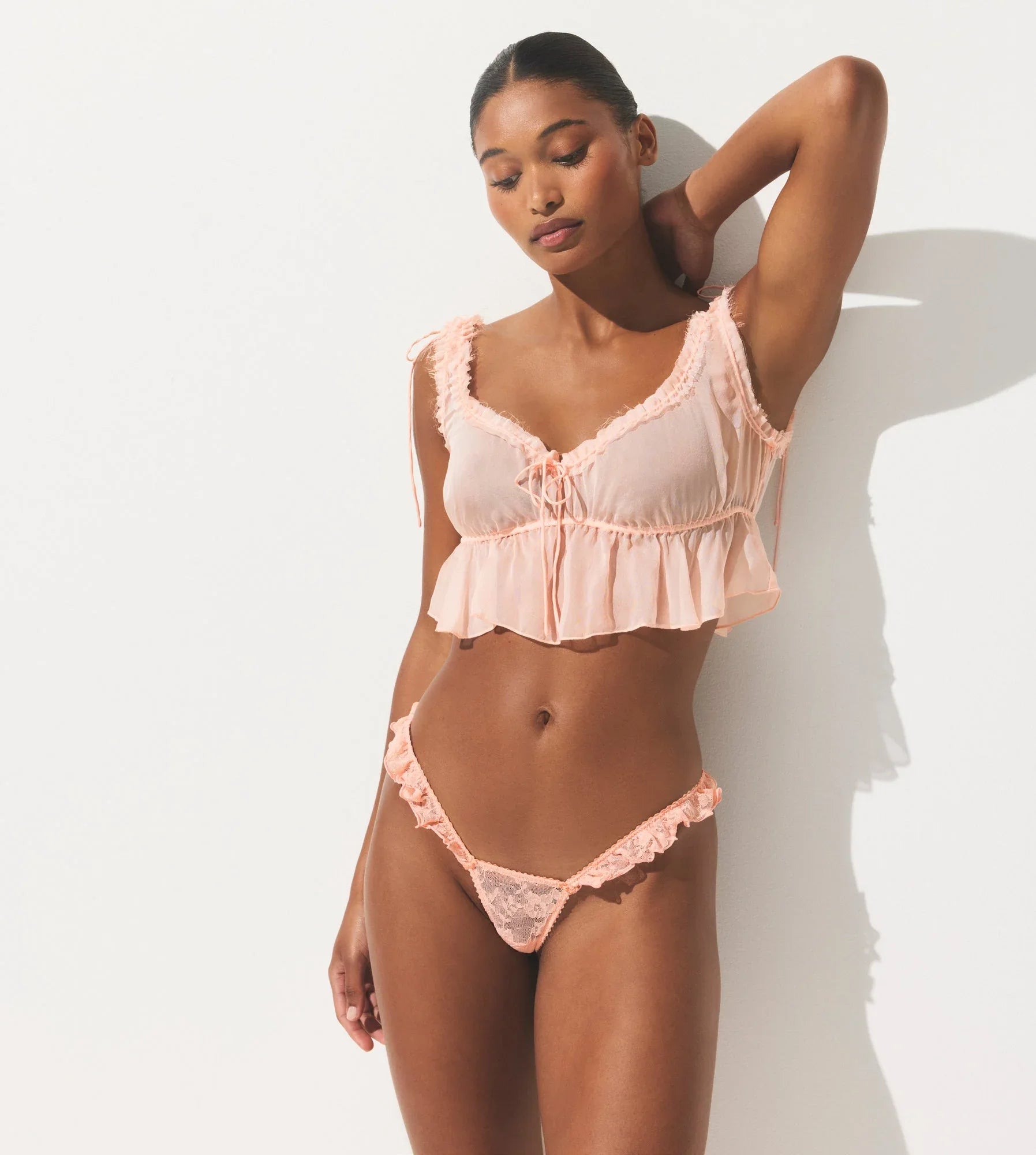 SKIMS STRETCH LACE BUTTERFLY THONG 3-PACK | VILLA MULTI - İP ASKILI TANGA - My Suti