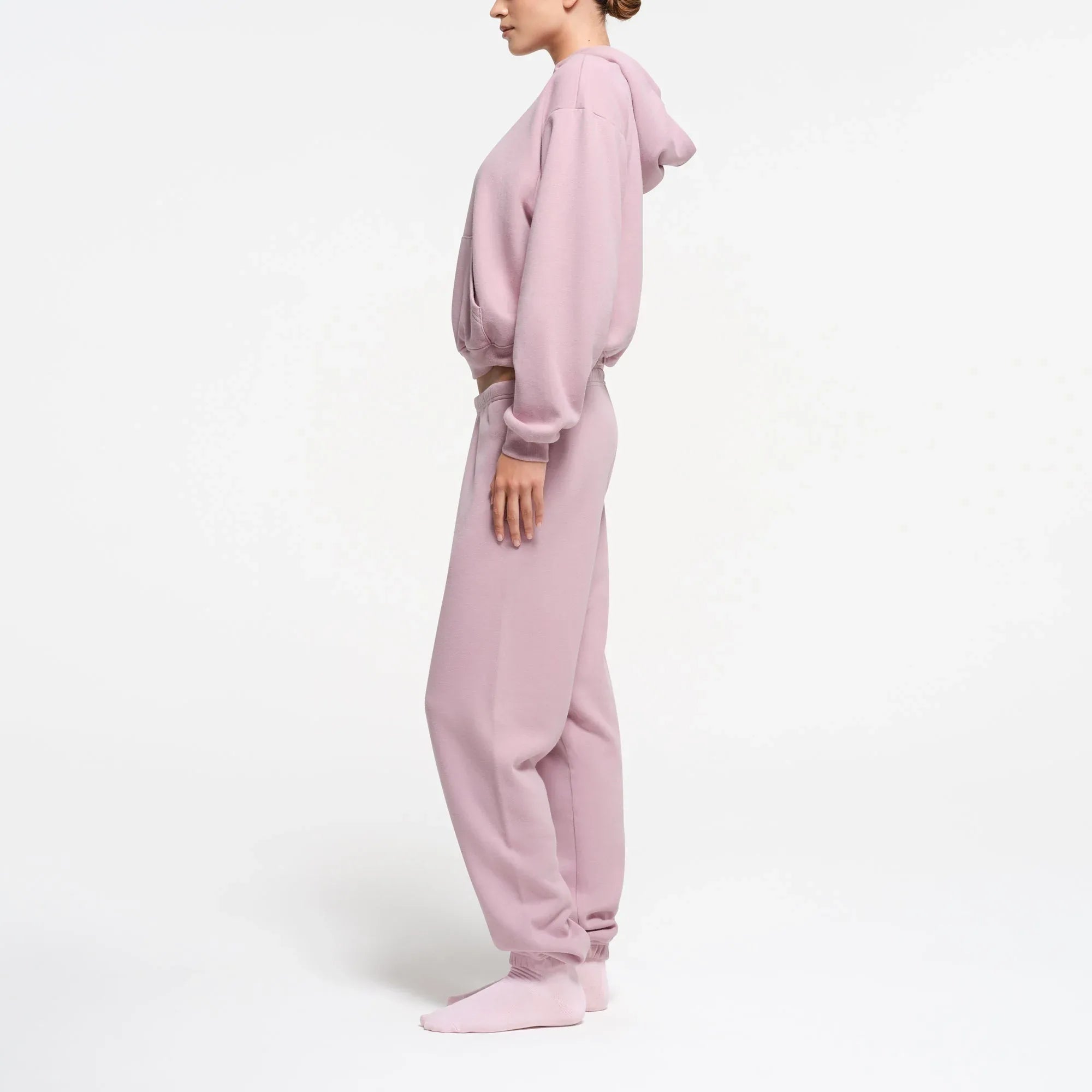 SKIMS COTTON FLEECE HOODIE | DUSK - KAPŞONLU SWEATSHIRT - My Suti