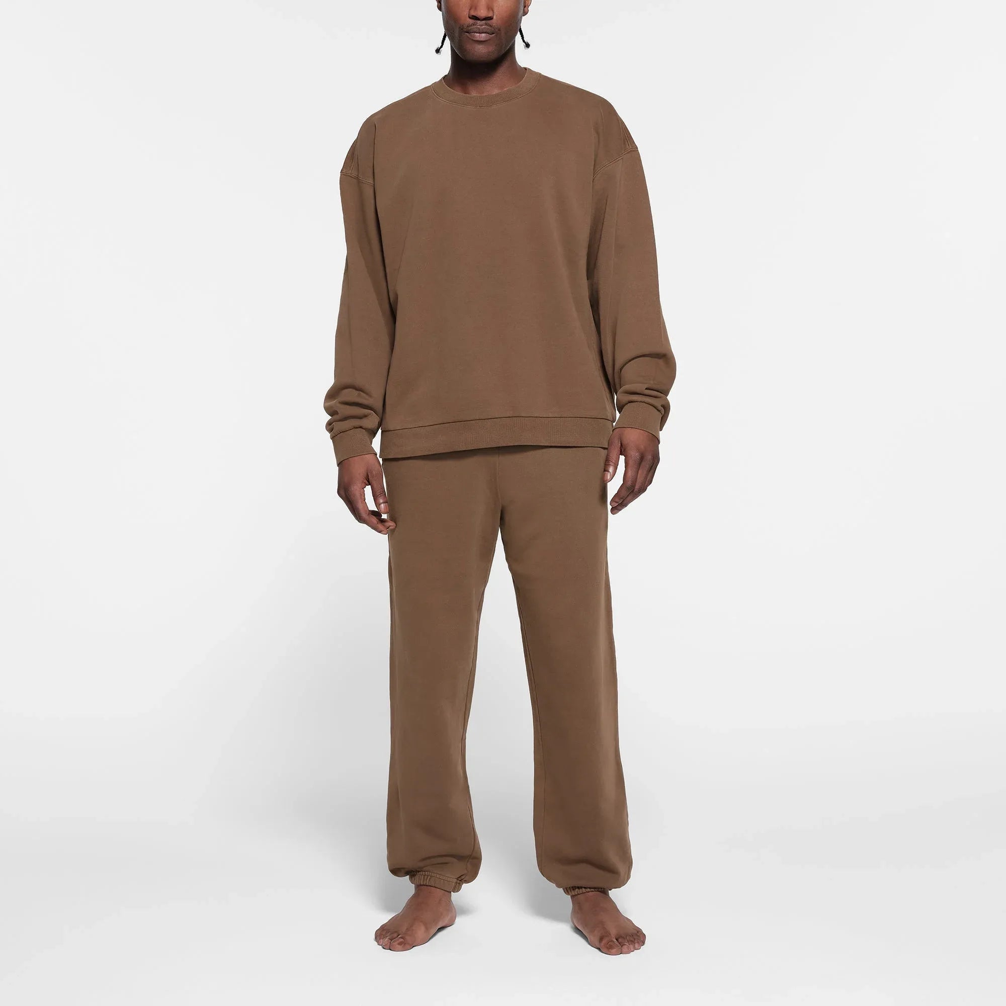 SKIMS TERRY MENS RELAXED CREWNECK | OXIDE - KAZAK - My Suti
