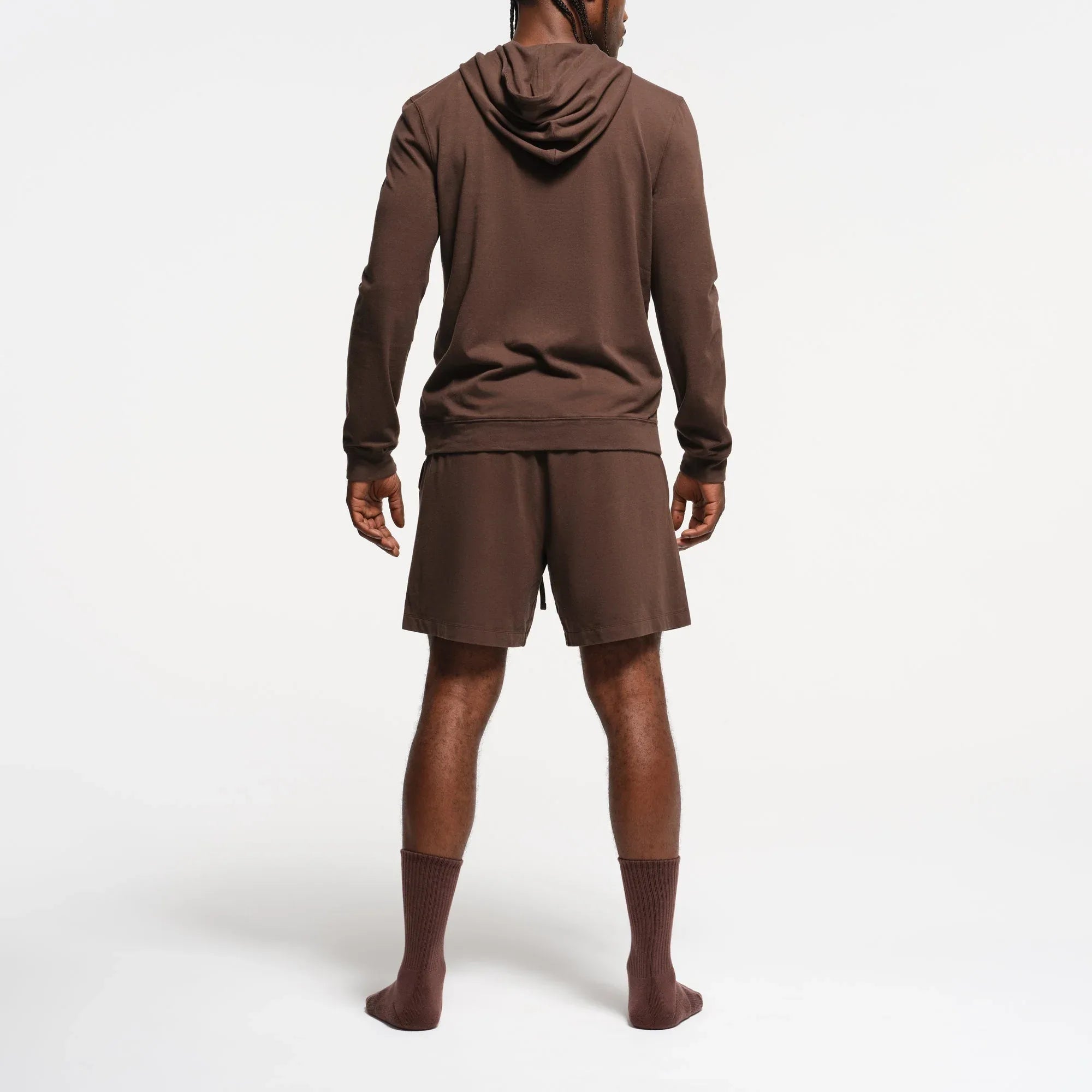 SKIMS JERSEY LOUNGE MENS HOODIE | MUD - KAPŞONLU SWEATSHIRT - My Suti