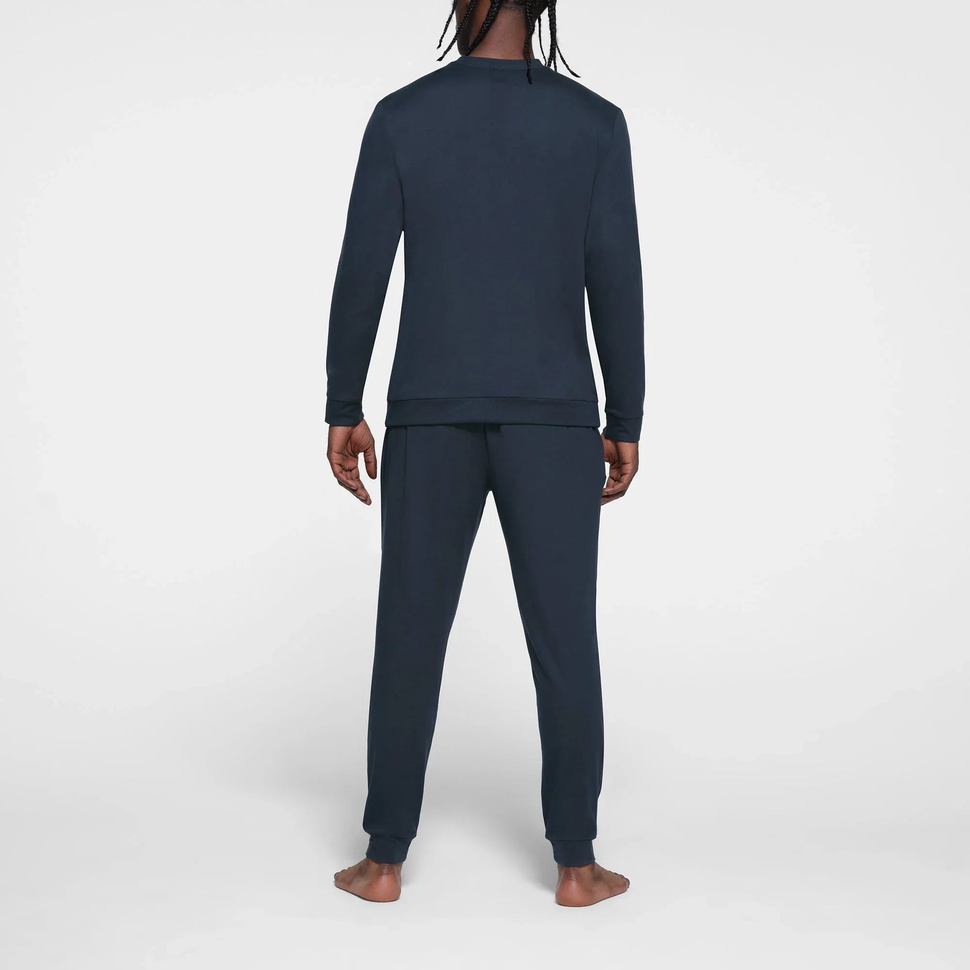 SKIMS OUTDOOR JERSEY MENS CLASSIC CREWNECK | MIDNIGHT BLUE - KAZAK - My Suti