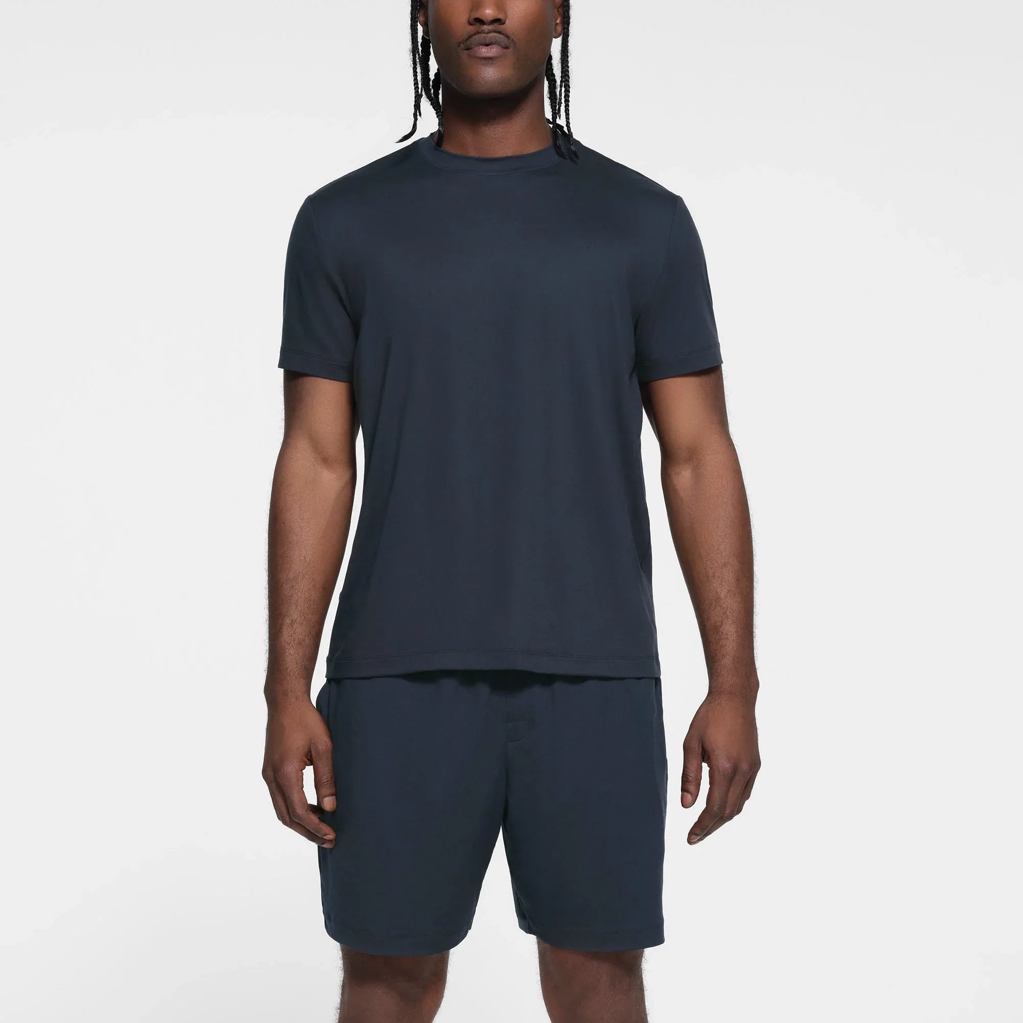 SKIMS OUTDOOR JERSEY MENS CLASSIC T-SHIRT | MIDNIGHT BLUE - TİŞÖRT - My Suti