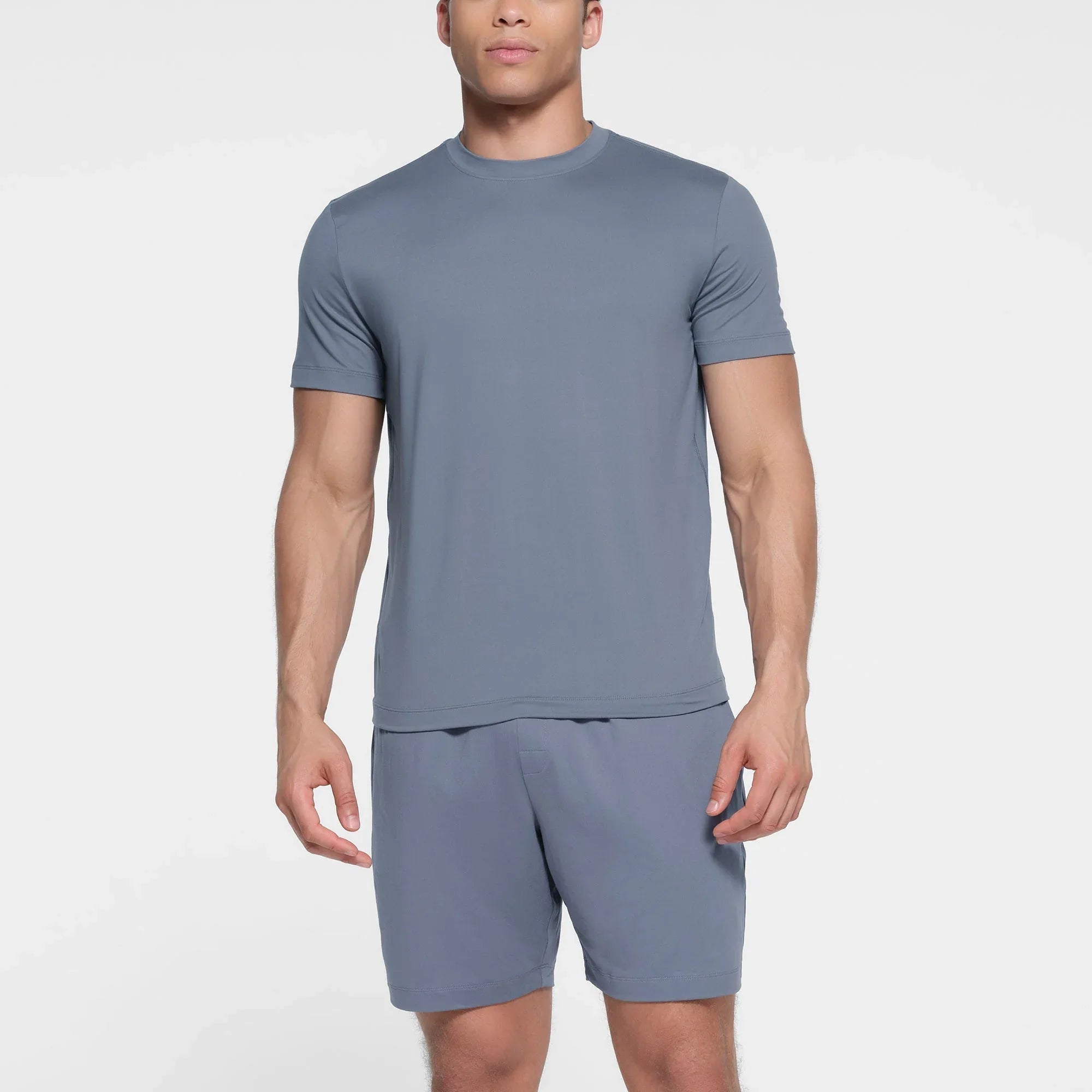 SKIMS OUTDOOR JERSEY MENS CLASSIC T-SHIRT | STEEL BLUE - TİŞÖRT - My Suti