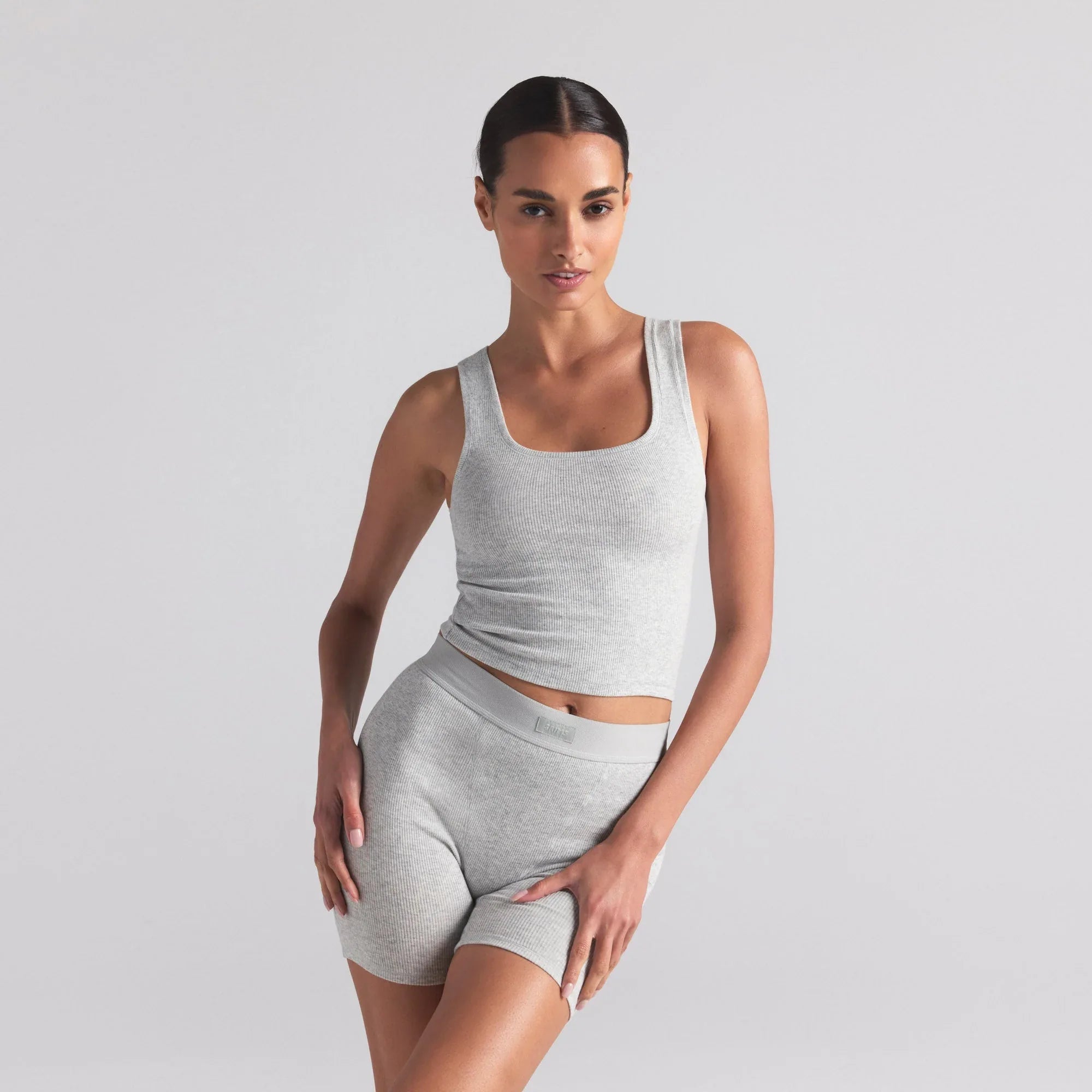 SKIMS COTTON RIB TANK 3-PACK | BABY PINK MULTI - TİŞÖRT - My Suti