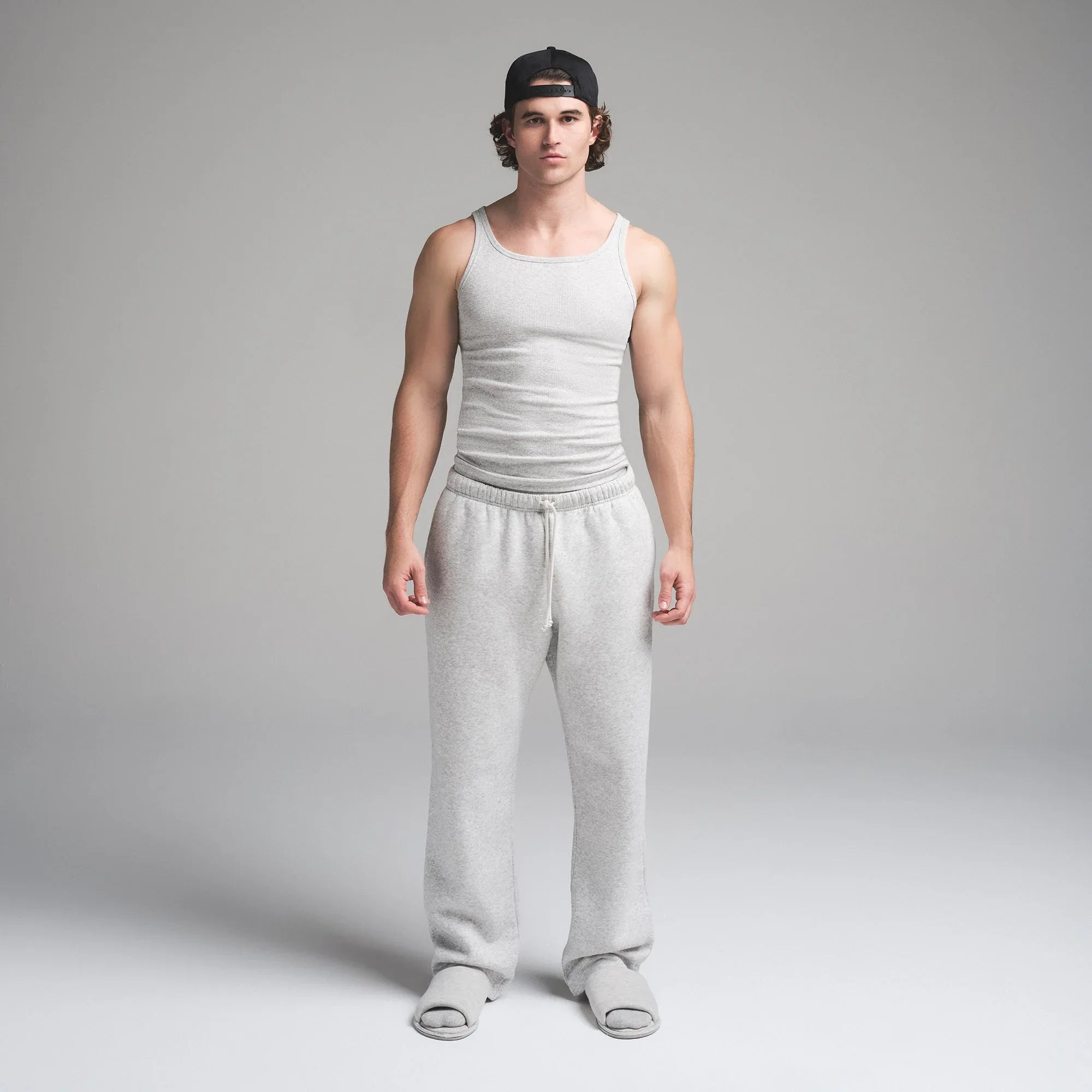 SKIMS COTTON MENS RIB TANK 3-PACK | HEATHER MULTI - KAMİZ - My Suti