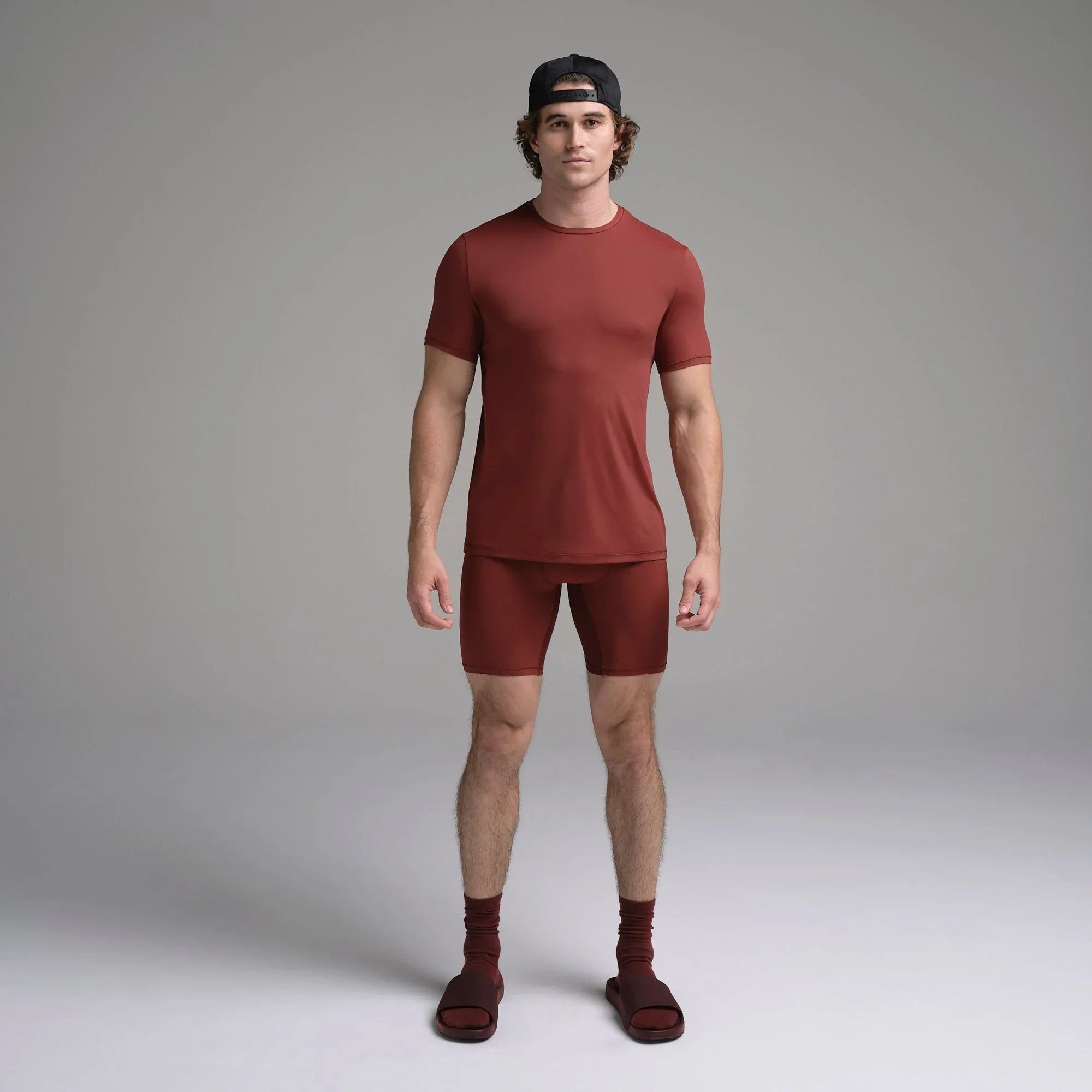 SKIMS SPORT MENS T-SHIRT | SANGRIA - TİŞÖRT - My Suti