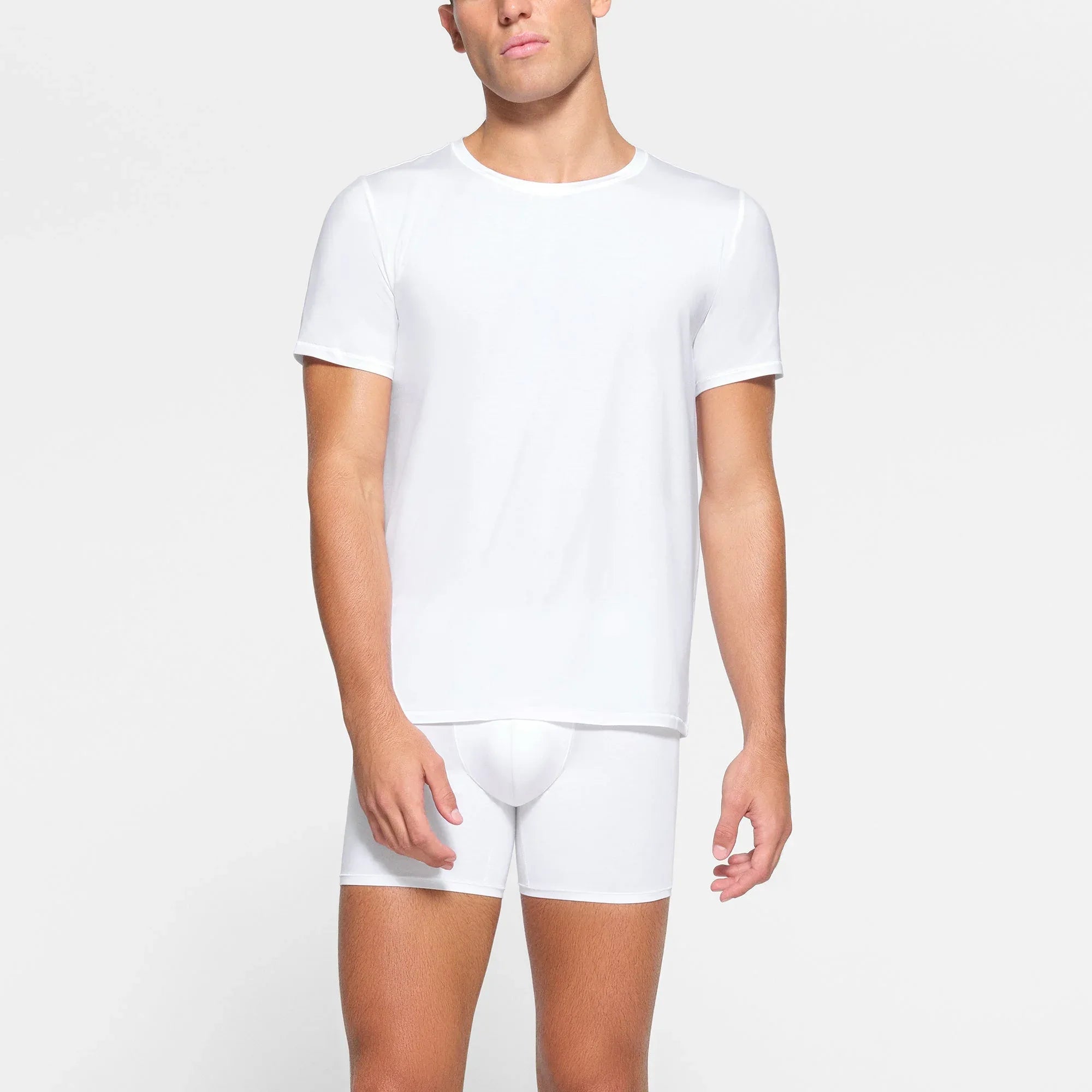 SKIMS STRETCH MENS T-SHIRT 3-PACK | CHALK - TİŞÖRT - My Suti