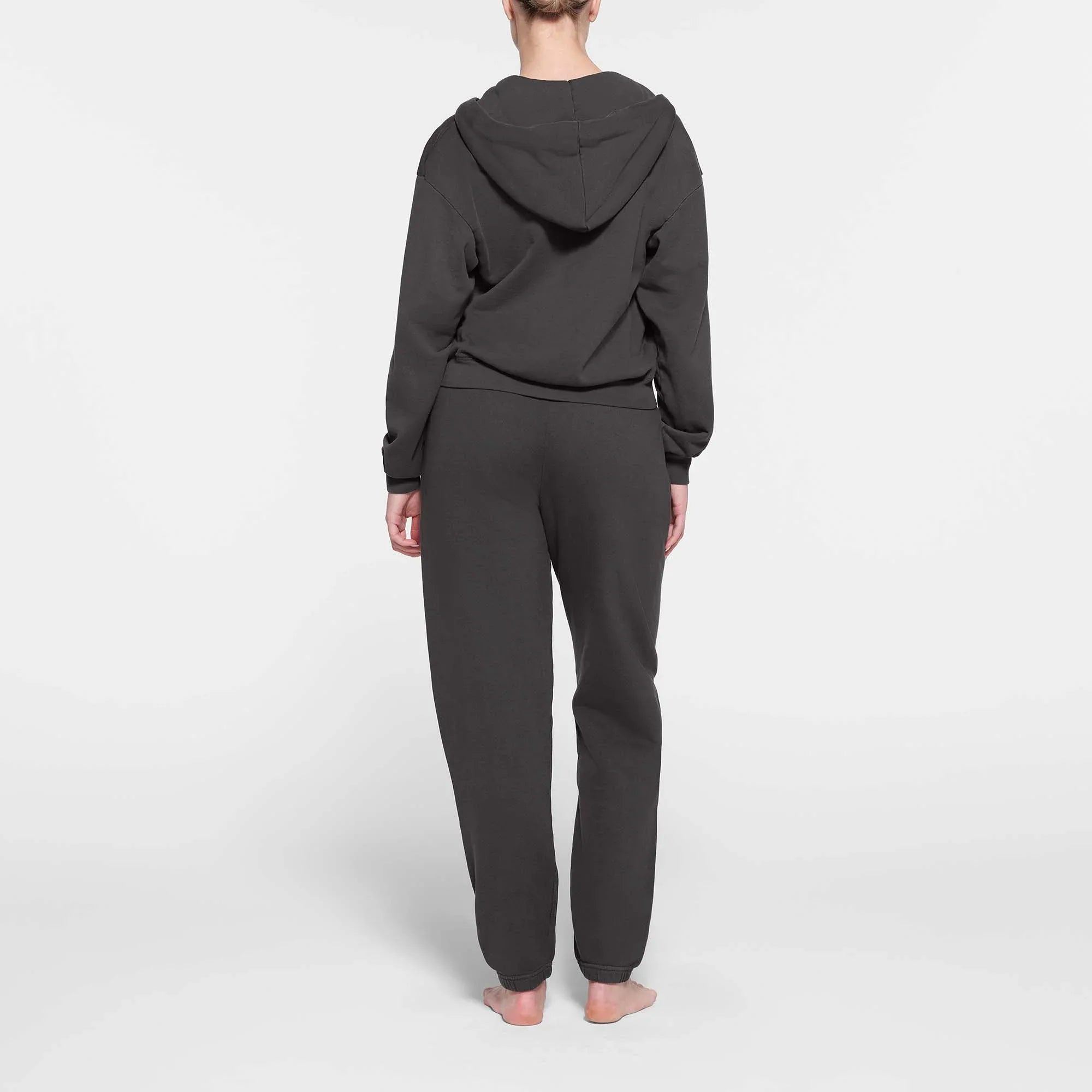 SKIMS FRENCH TERRY CLASSIC ZIP UP HOODIE | ASH - KAPŞONLU ÜST - My Suti