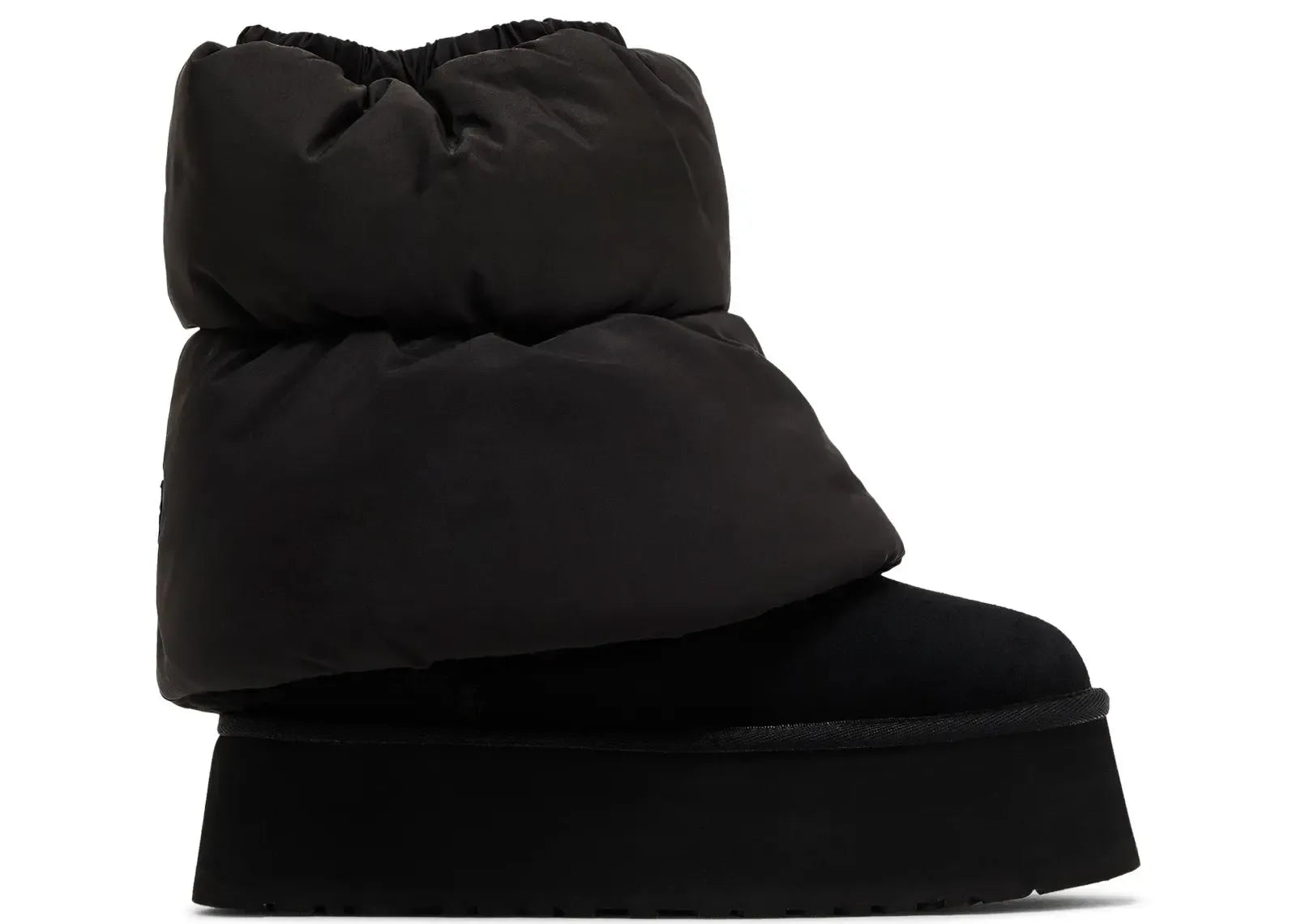 UGG Classic Mini Dipper Puffer Boot Black - My Suti