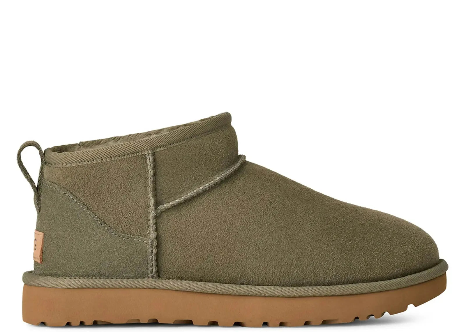 Ugg Classic Ultra Mini Boot Moss Green Amphora - My Suti
