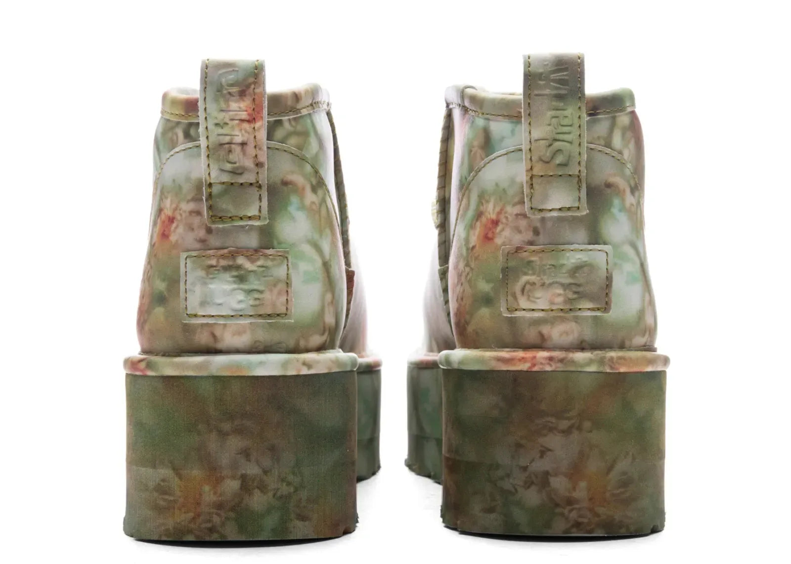 UGG Classic Ultra Mini Platform Boot Collina Strada Green Floral - My Suti