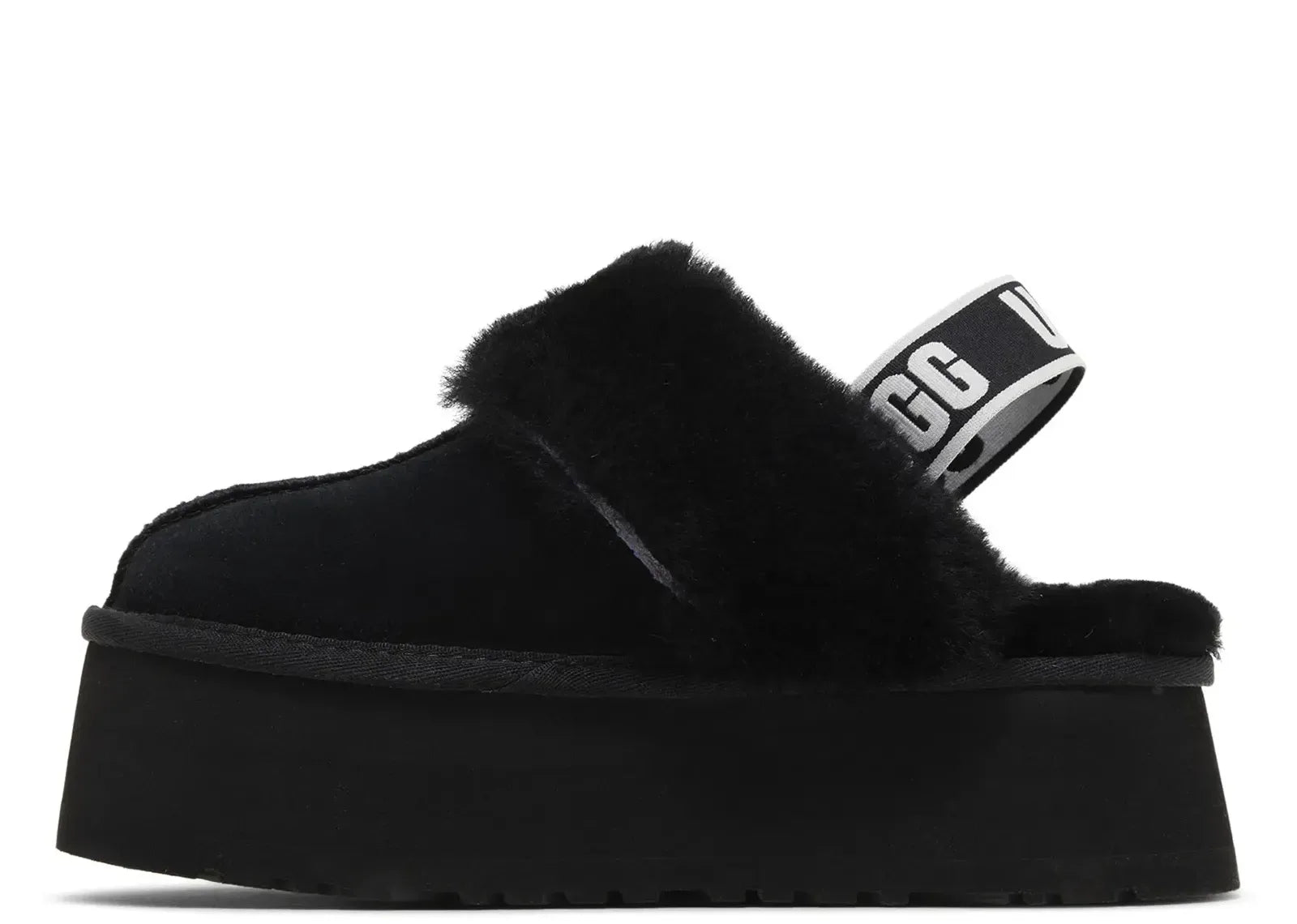 Ugg Funkette Slipper Black - My Suti