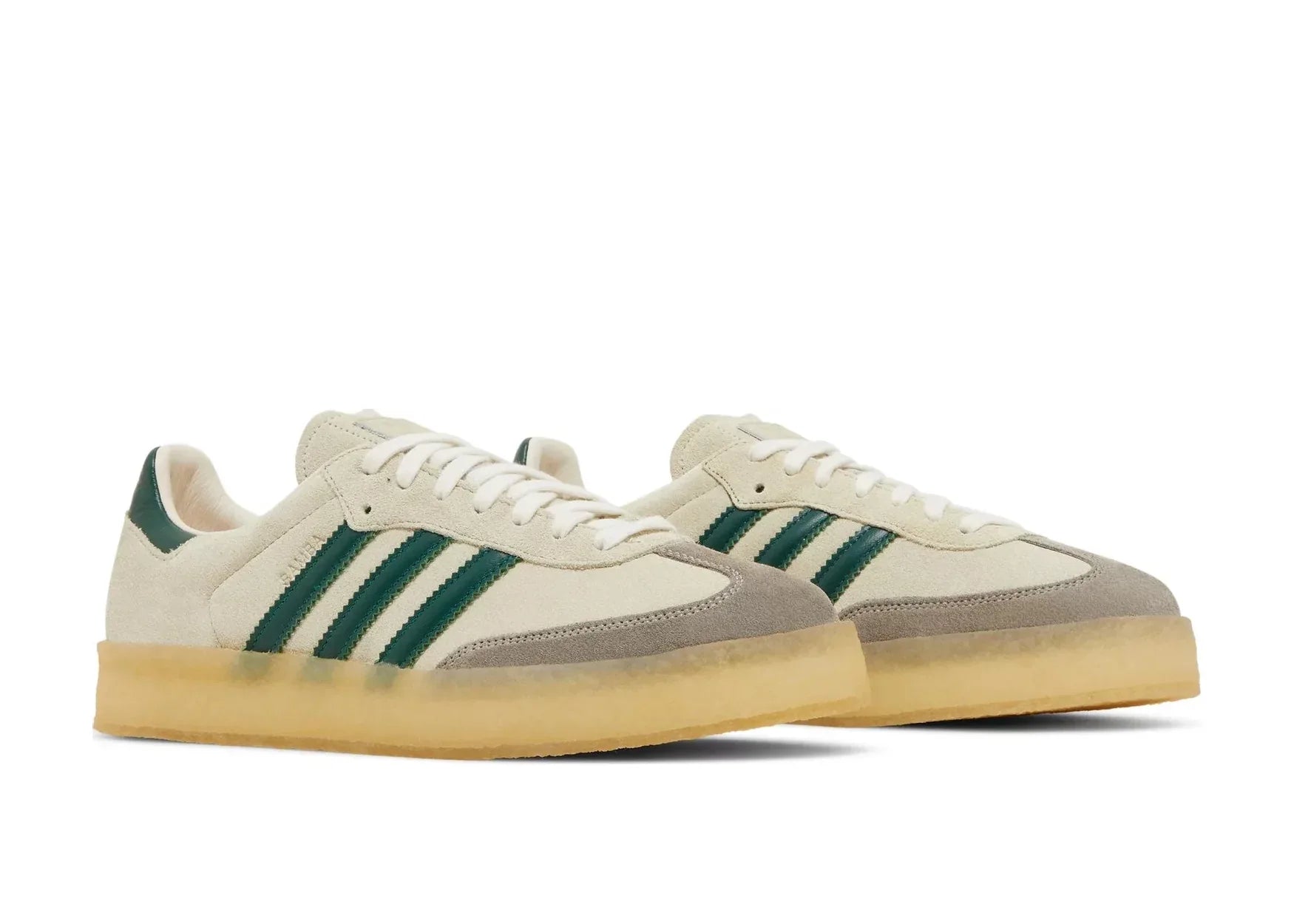 Adidas Clarks 8th Street Samba By Ronnie Fieg Chalk White Green - My Suti