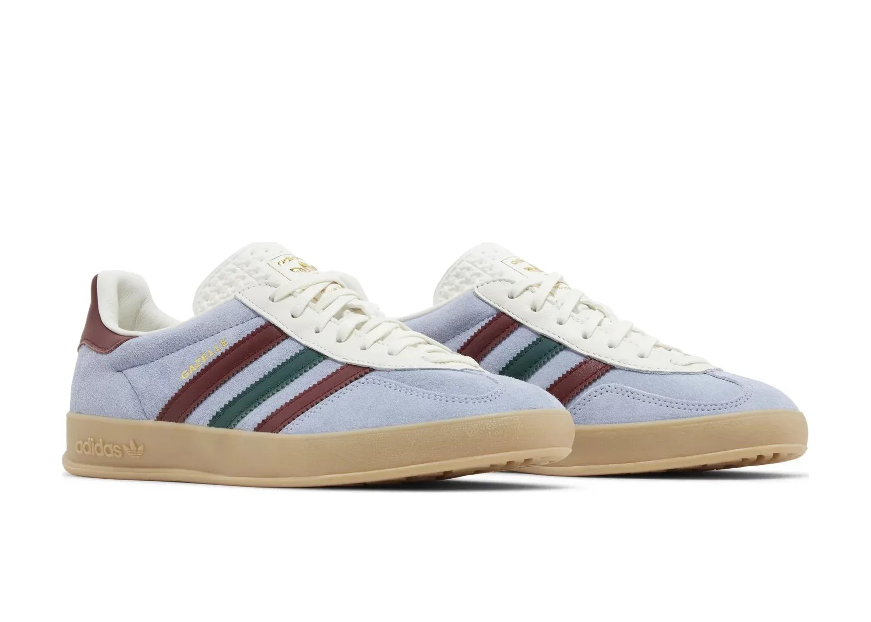 Adidas Gazelle Indoor Blue Dawn Collegiate Burgundy - My Suti