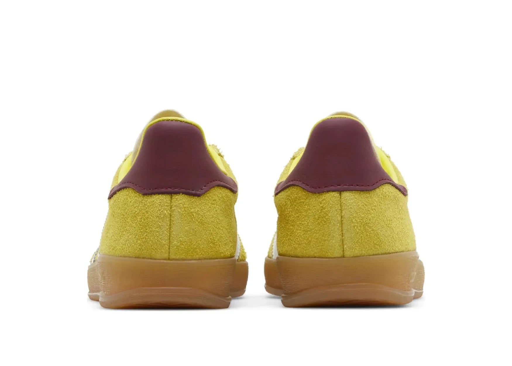 adidas Gazelle Indoor Bright Yellow Collegiate Burgundy (W) - My Suti