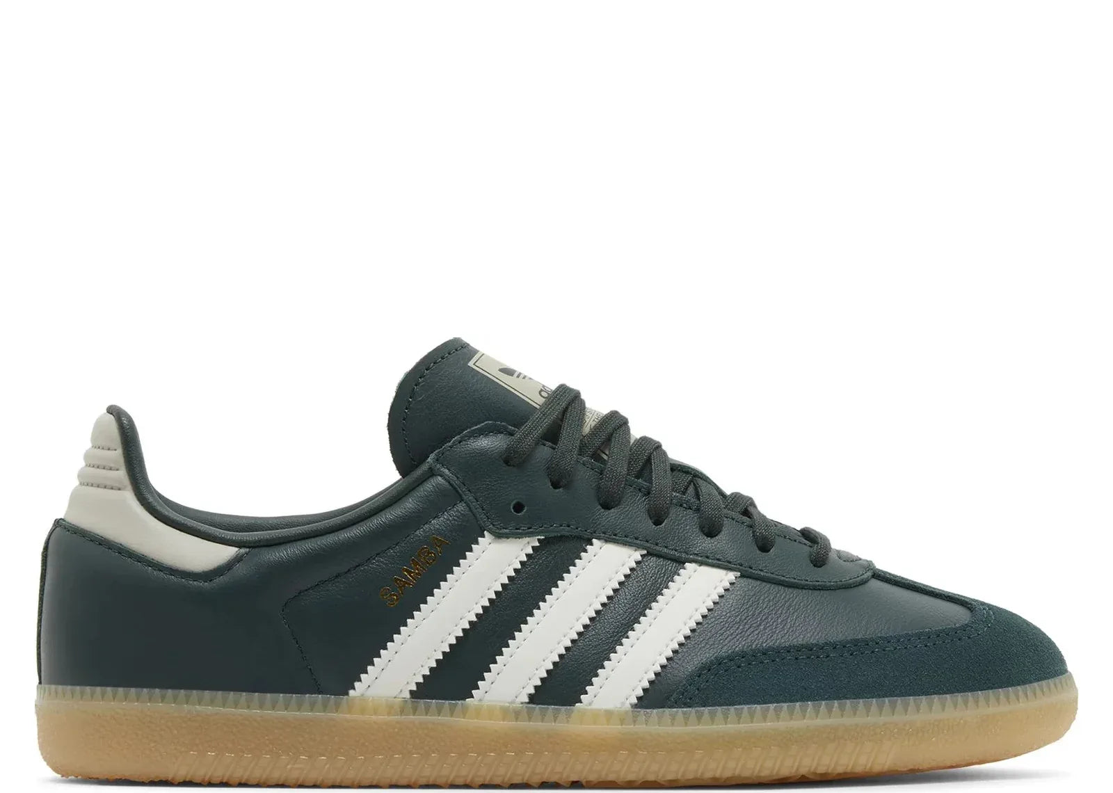adidas Samba OG Mineral Green Off White Putty Grey (GS) - My Suti