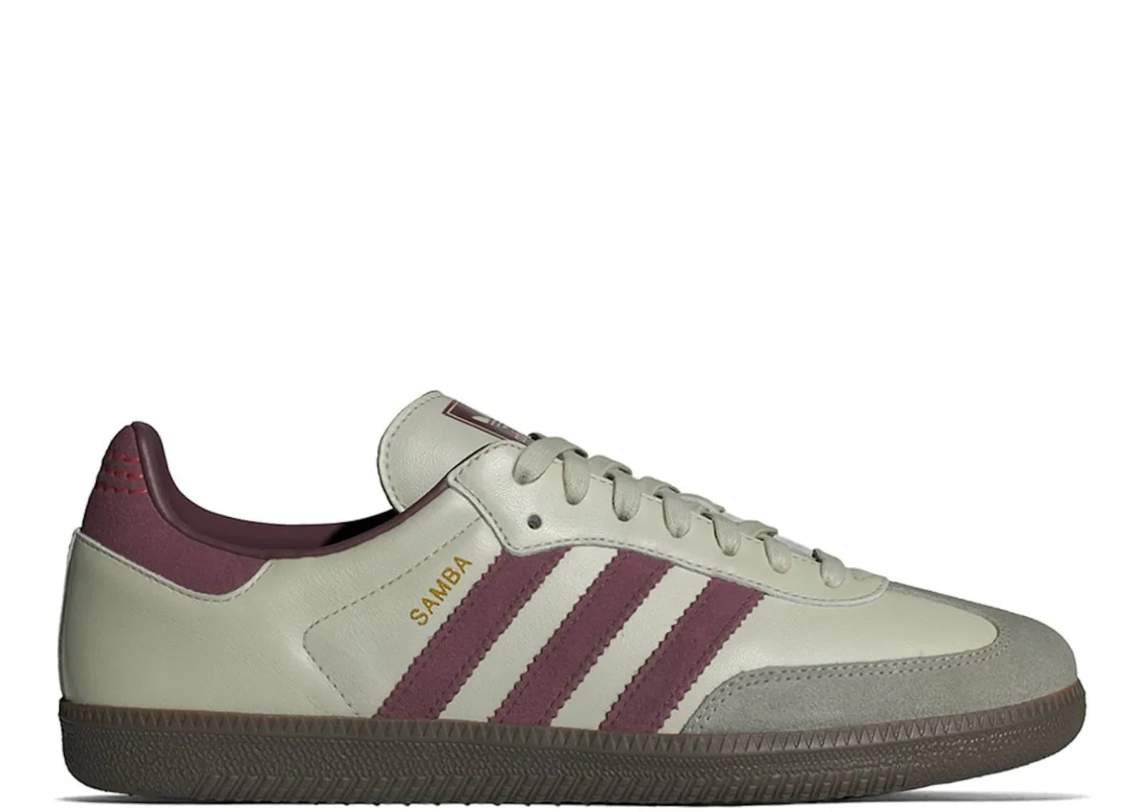 Adidas Samba OG Putty Grey Maroon - My Suti