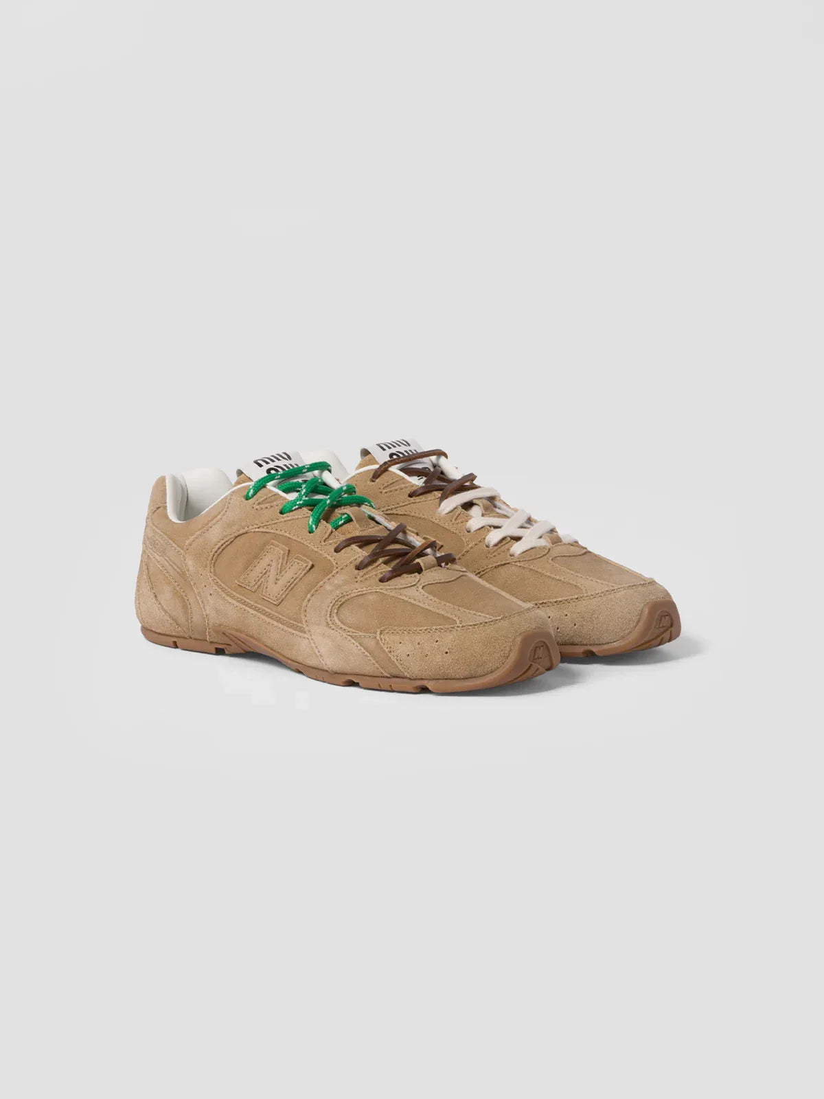 New Balance X Miu Miu 530 SL Suede Sneakers - My Suti