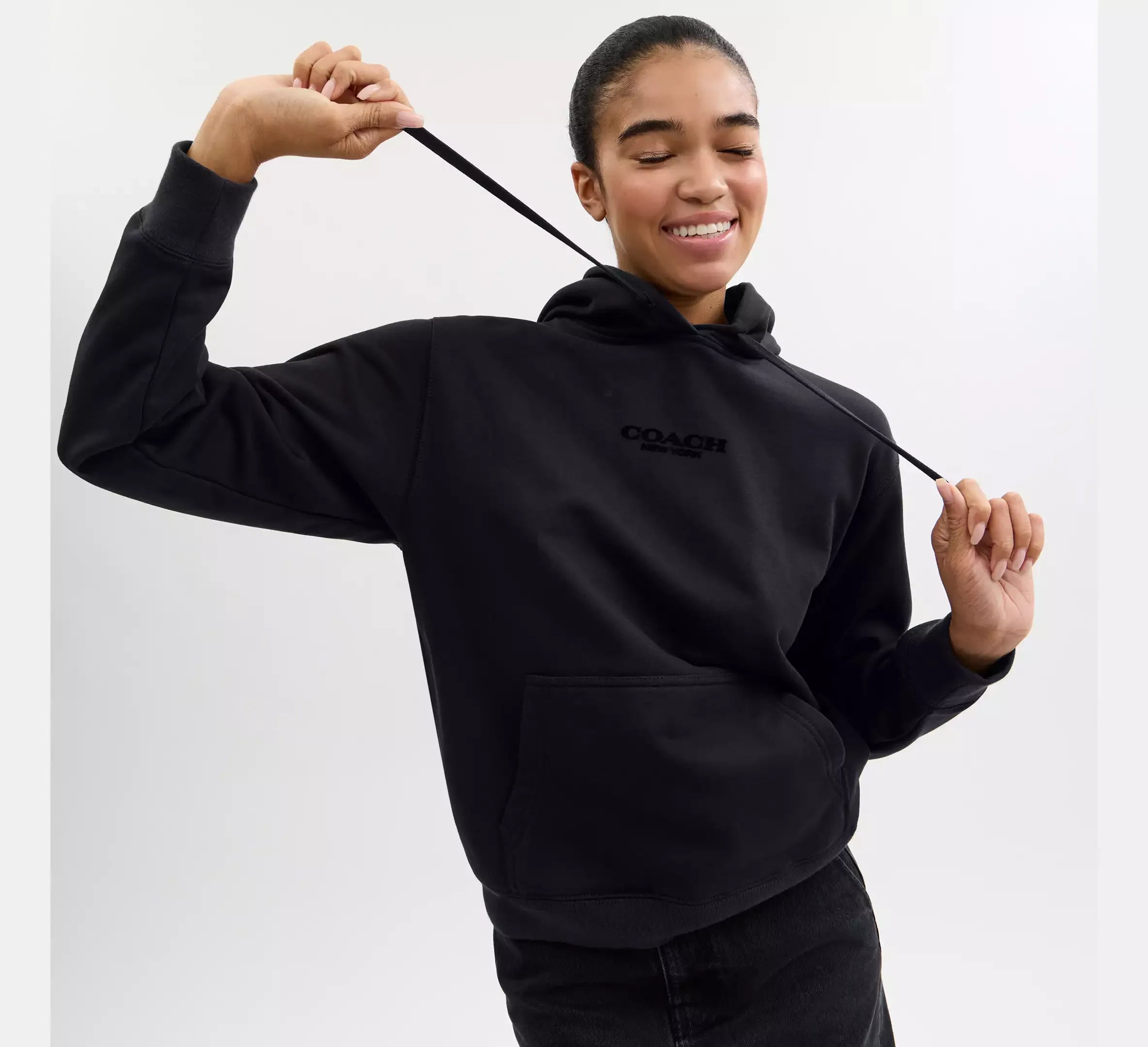 Coach Signature Hoodie - Navy - My Suti