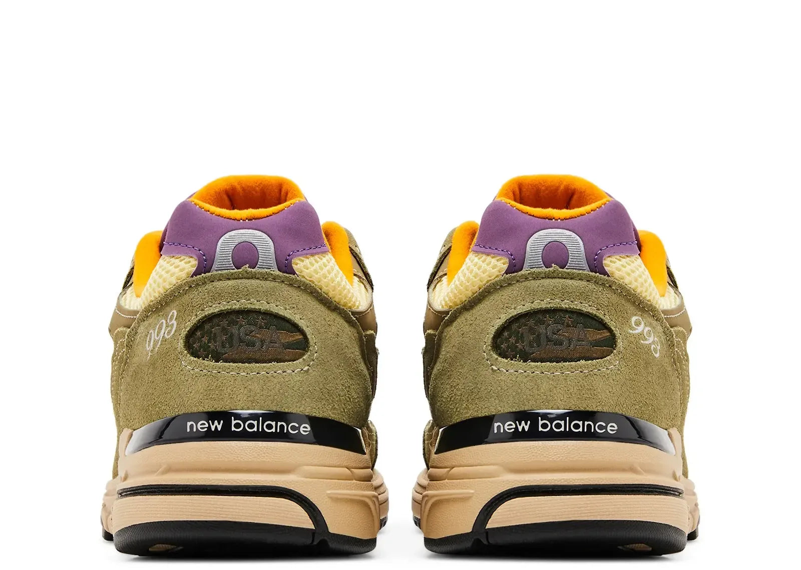 New Balance 993 Teddy Santis Olive Leaf Maize - My Suti