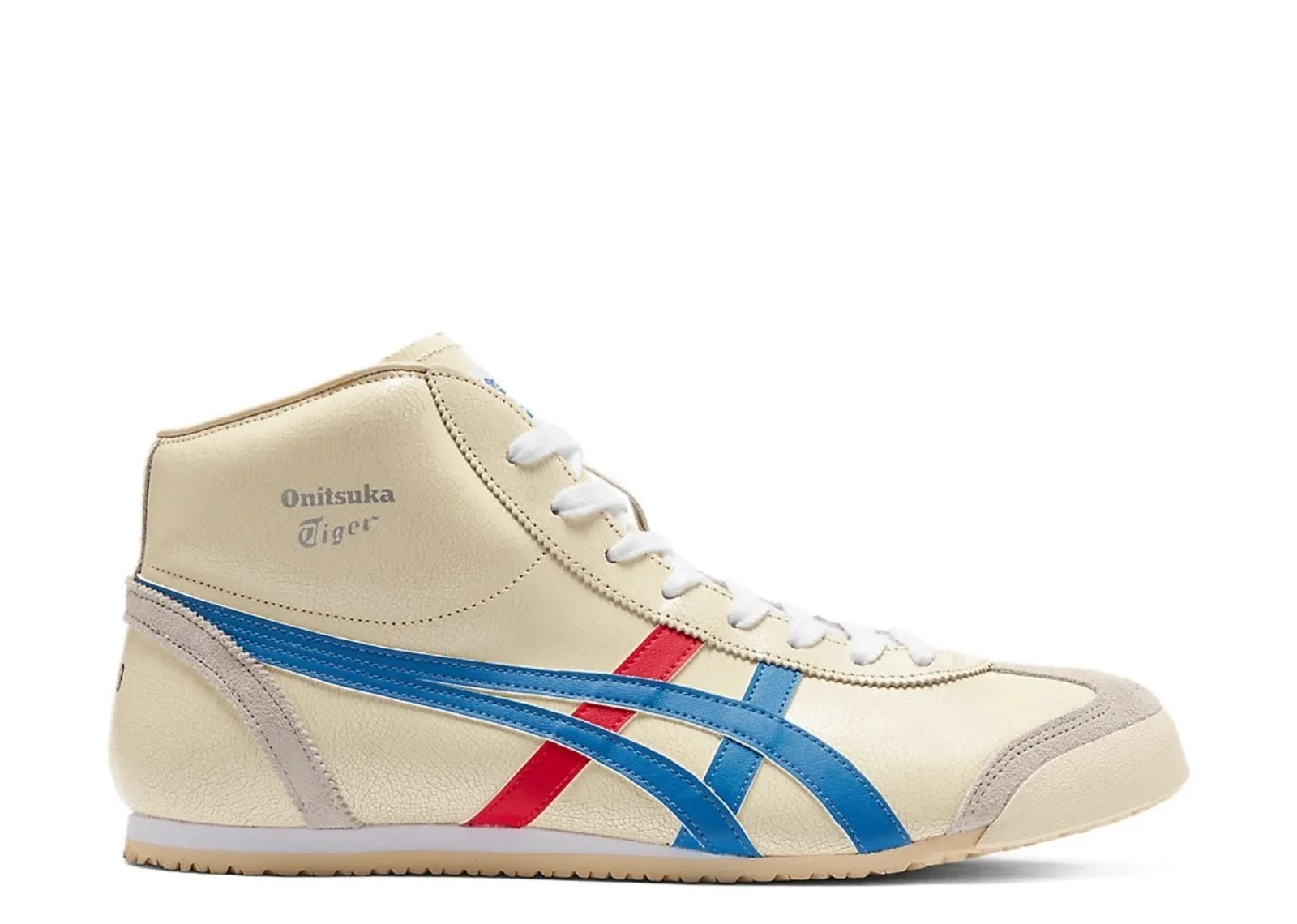 Onitsuka Tiger Mexico Mid Runner White Blue - My Suti