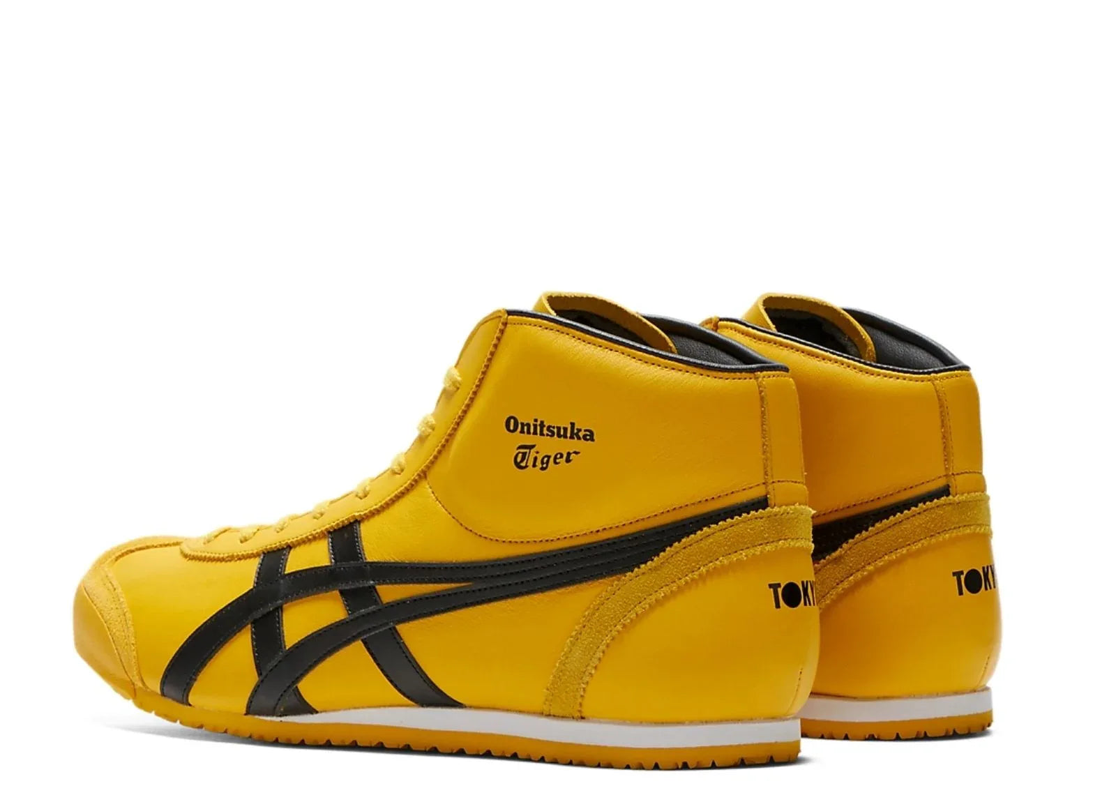 Onitsuka Tiger Mexico Mid Runner Yellow Black - My Suti