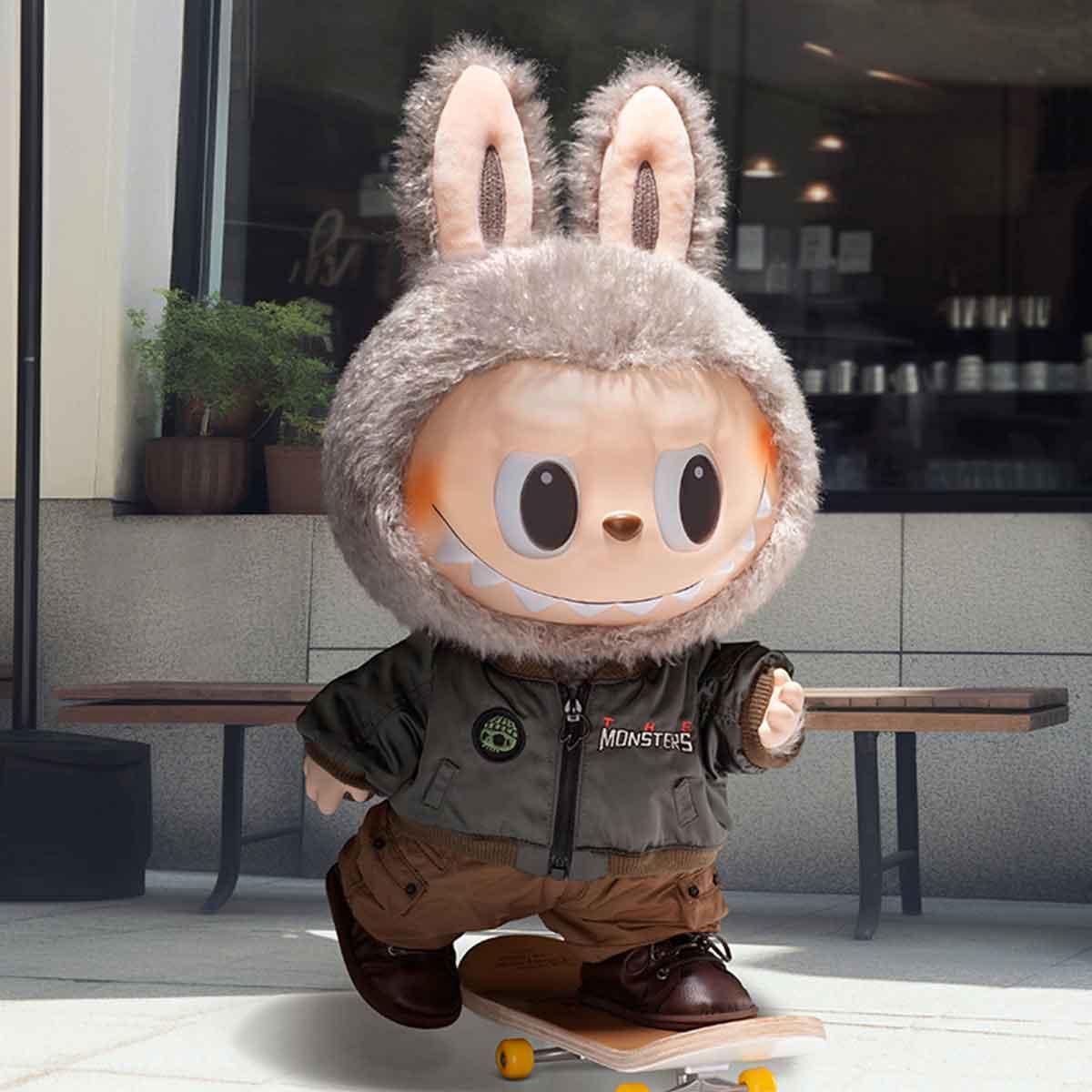 POP MART LABUBU THE MONSTERS JUMP FOR JOY PELUŞ BEBEK - My Suti