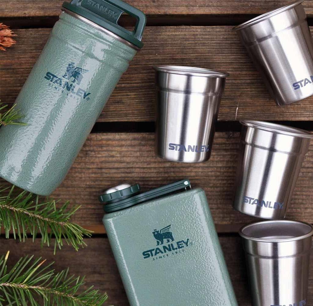 Stanley Adventure Matara + Shot Bardak Set (Çelik) - My Suti