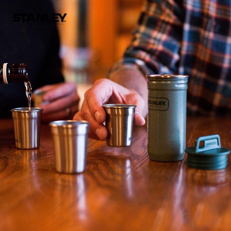 Stanley Adventure Matara + Shot Bardak Set (Çelik) - My Suti