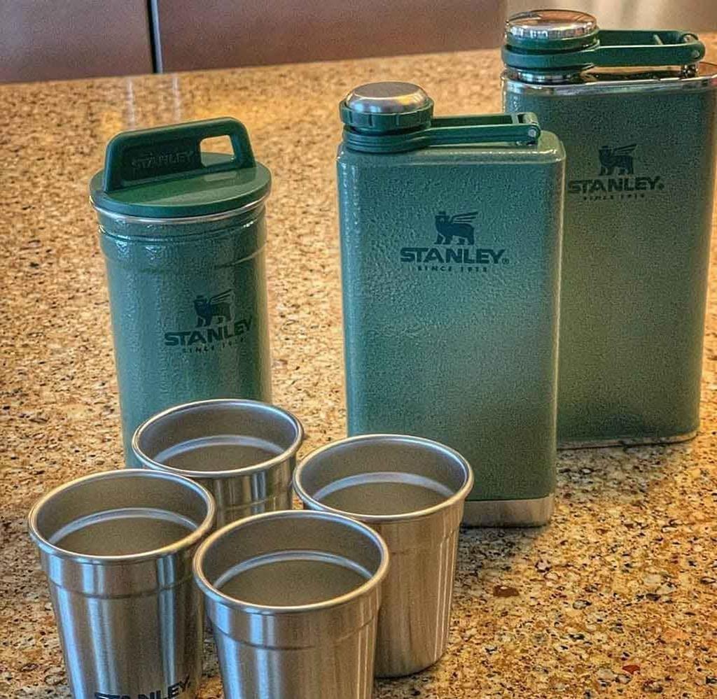 Stanley Adventure Matara + Shot Bardak Set (Çelik) - My Suti