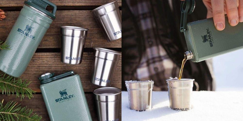 Stanley Adventure Matara + Shot Bardak Set (Çelik) - My Suti