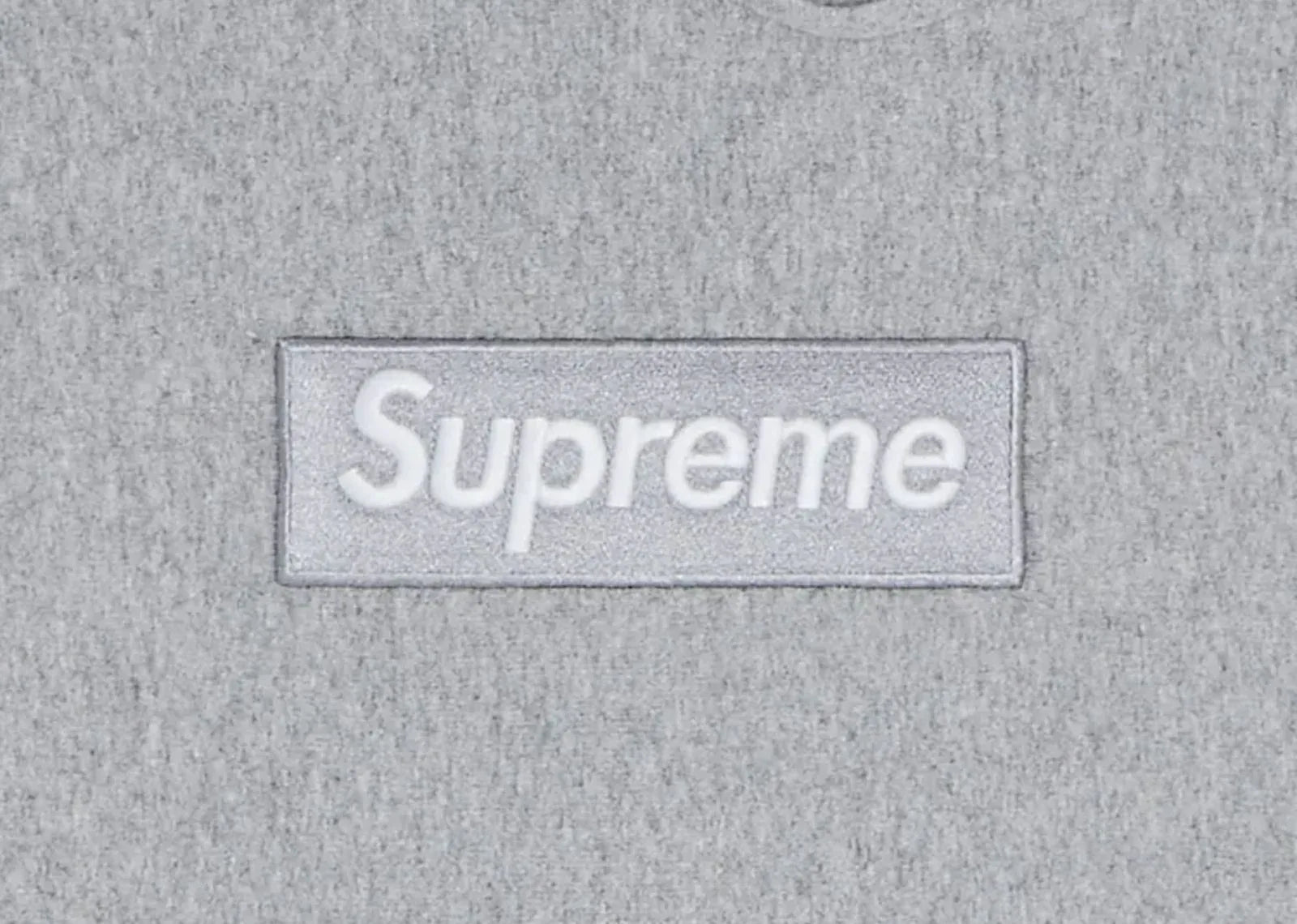 Supreme Box Logo Hooded Sweatshirt Sweatshirt (FW24) Heather Grey - My Suti