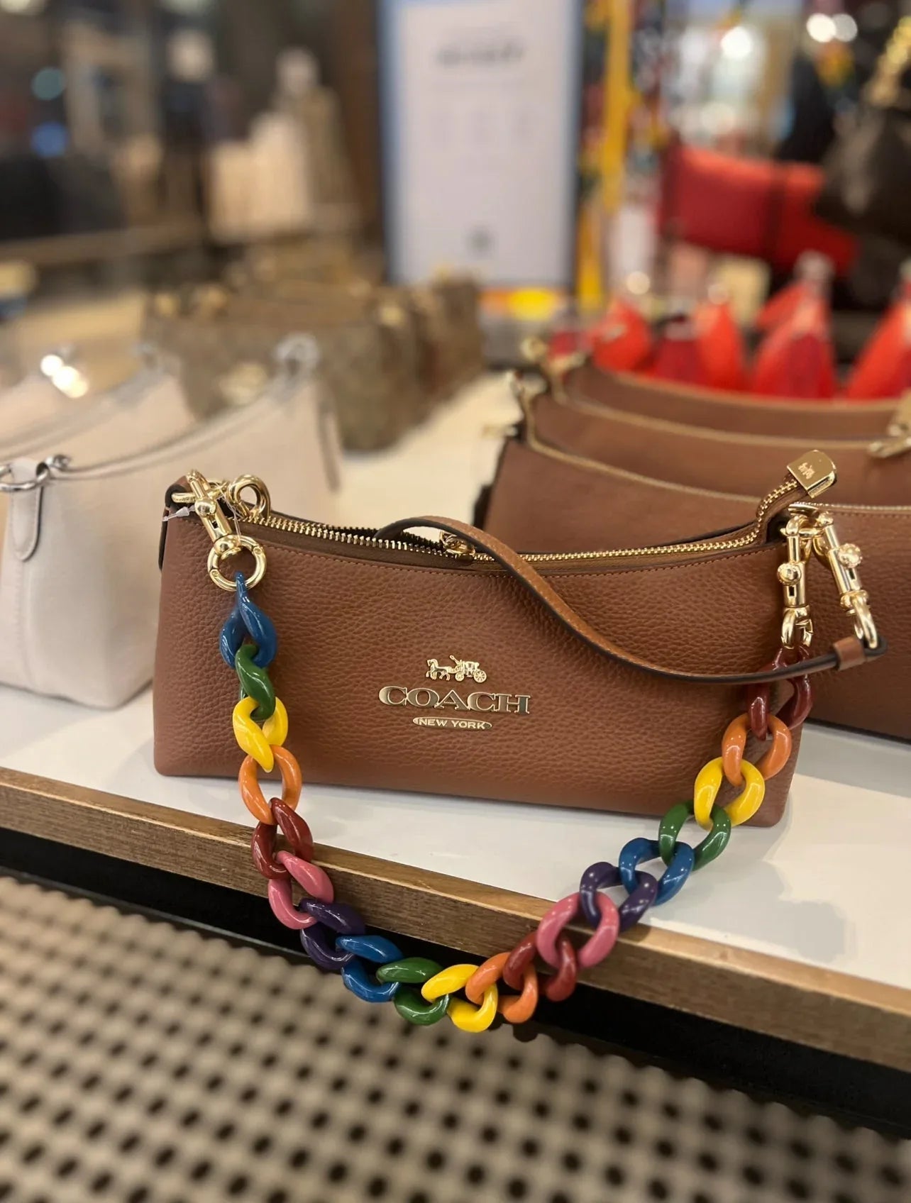 Coach Charlotte Leather Bag - My Suti