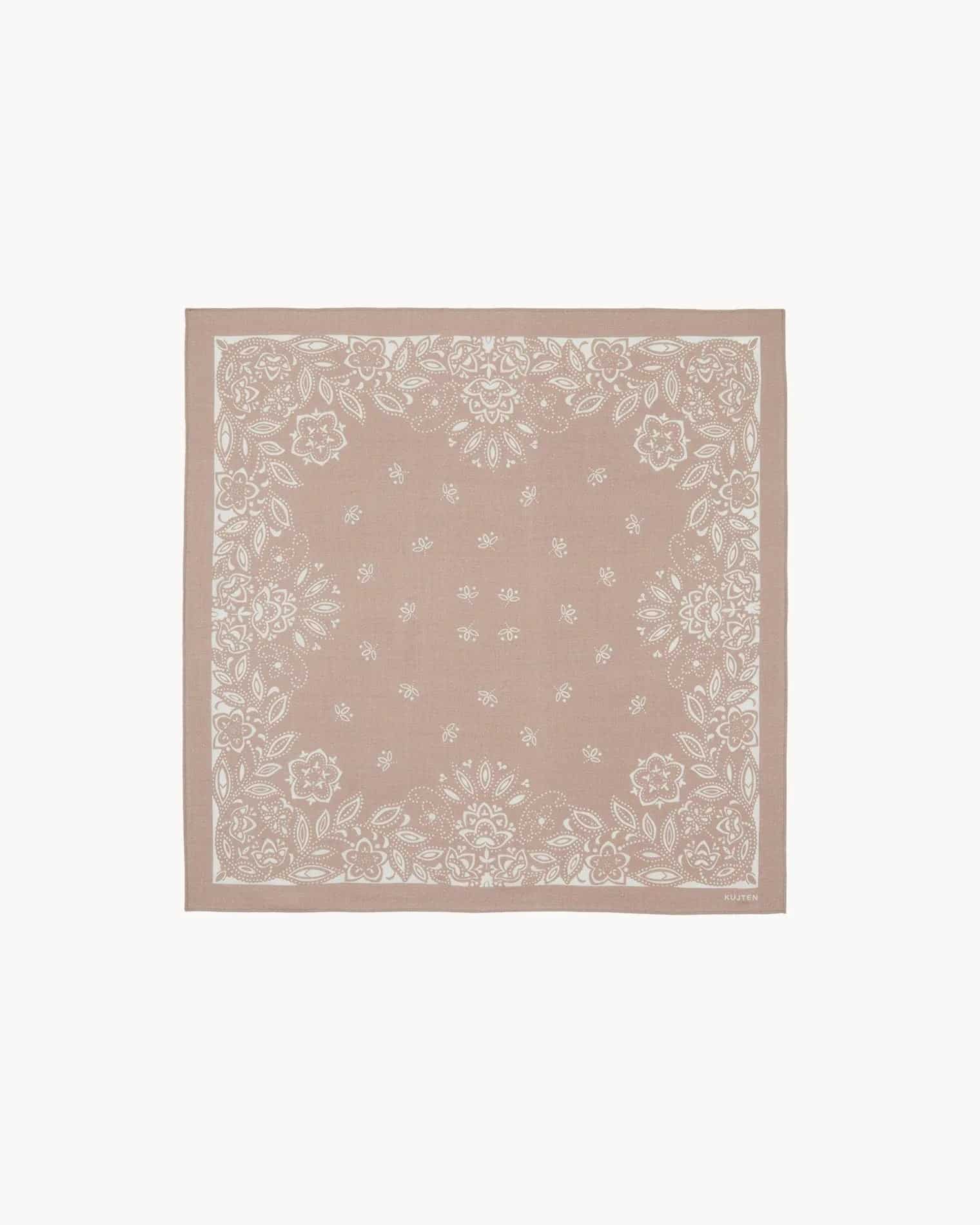KUJTEN Small Bandana Heli Organic Beige - Bandana - My Suti