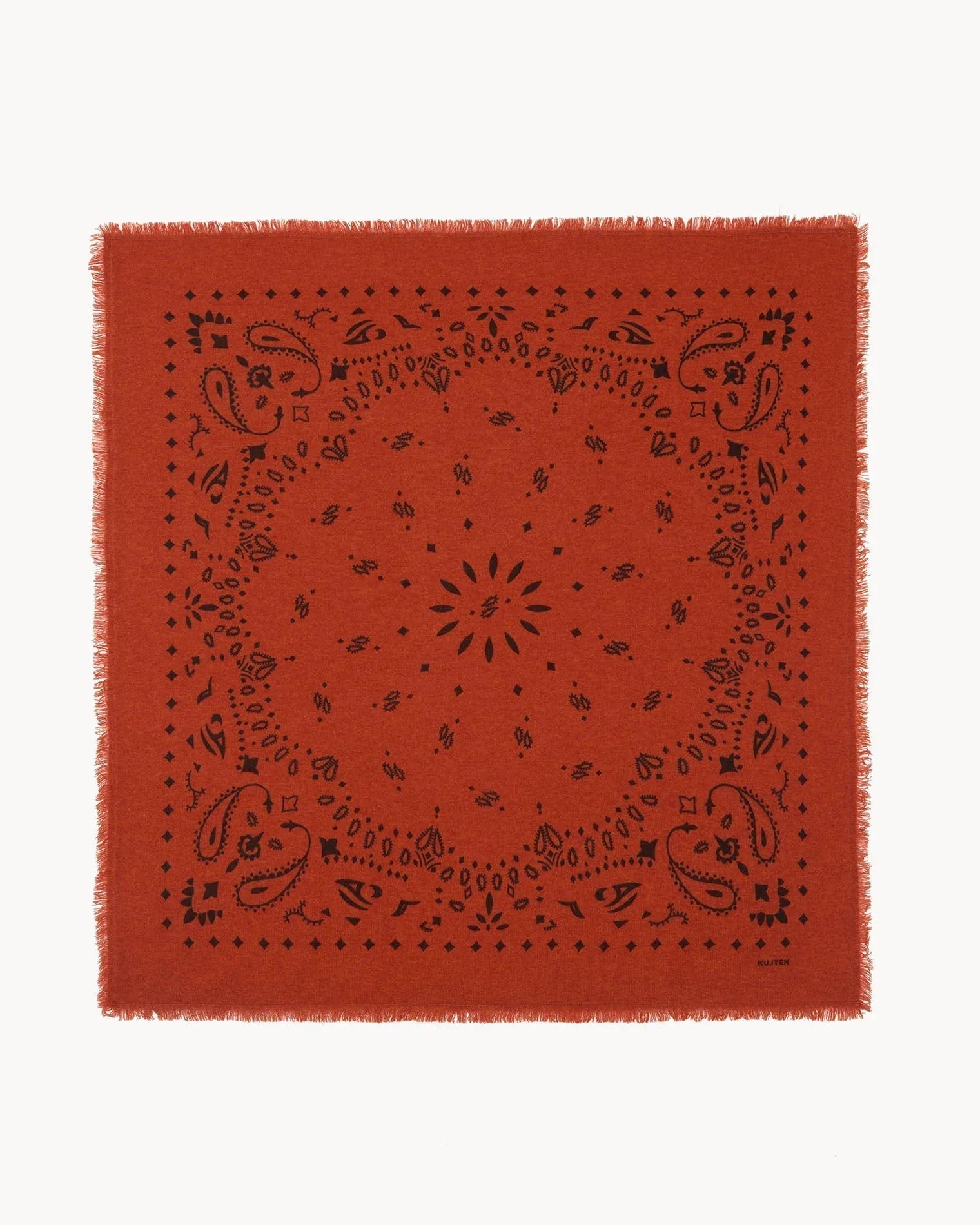 KUJTEN Bandana Hachiko Burnt Orange - Bandana - My Suti KUJTEN Bandana Hachiko Burnt Orange - Bandana - My Suti