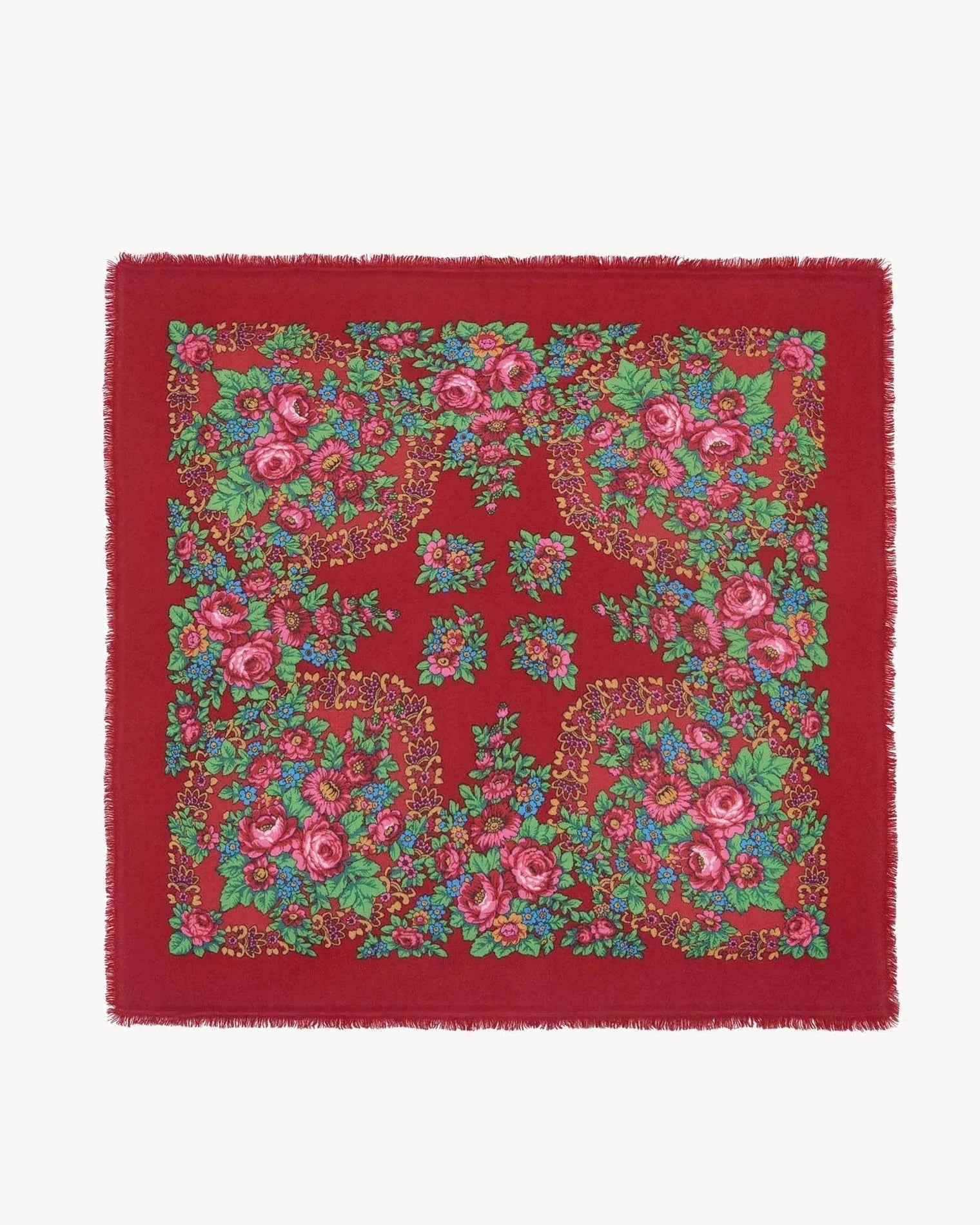 KUJTEN Bandana Hachiko Flower Red - Bandana - My Suti