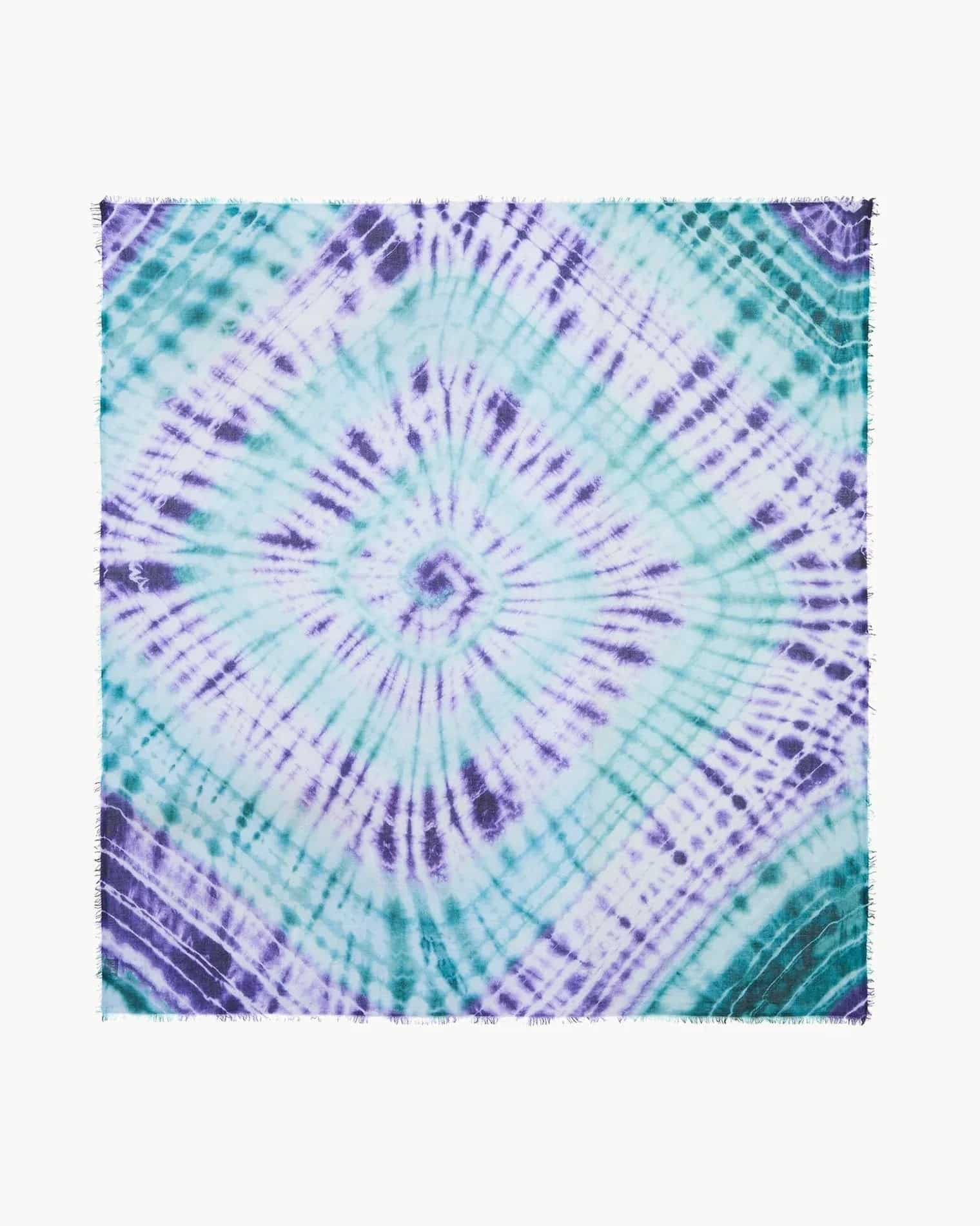 KUJTEN Very Large Bandana Effy Sunny Deep Purple - Bandana - My Suti