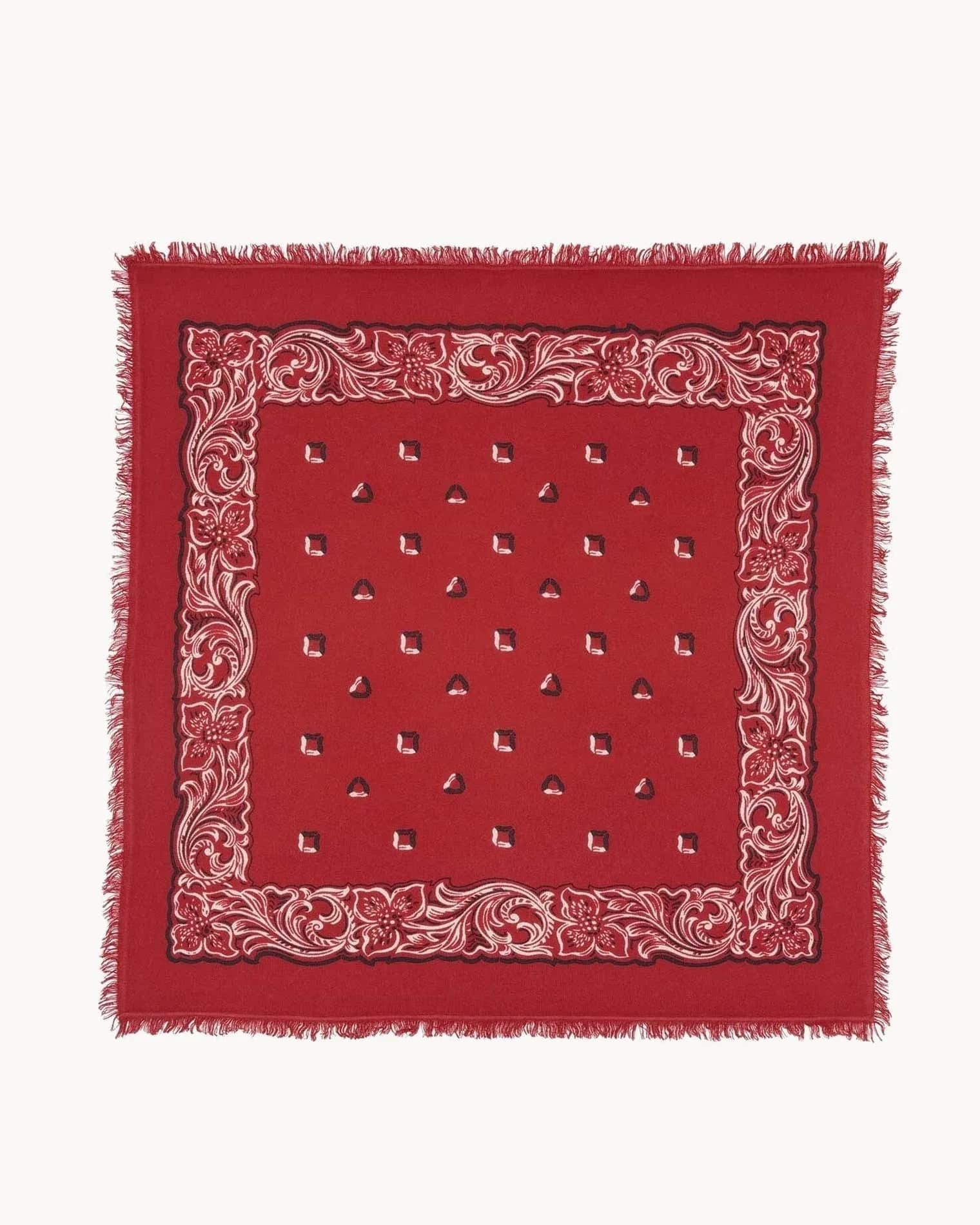 KUJTEN Large Bandana Hawai Red - Bandana - My Suti