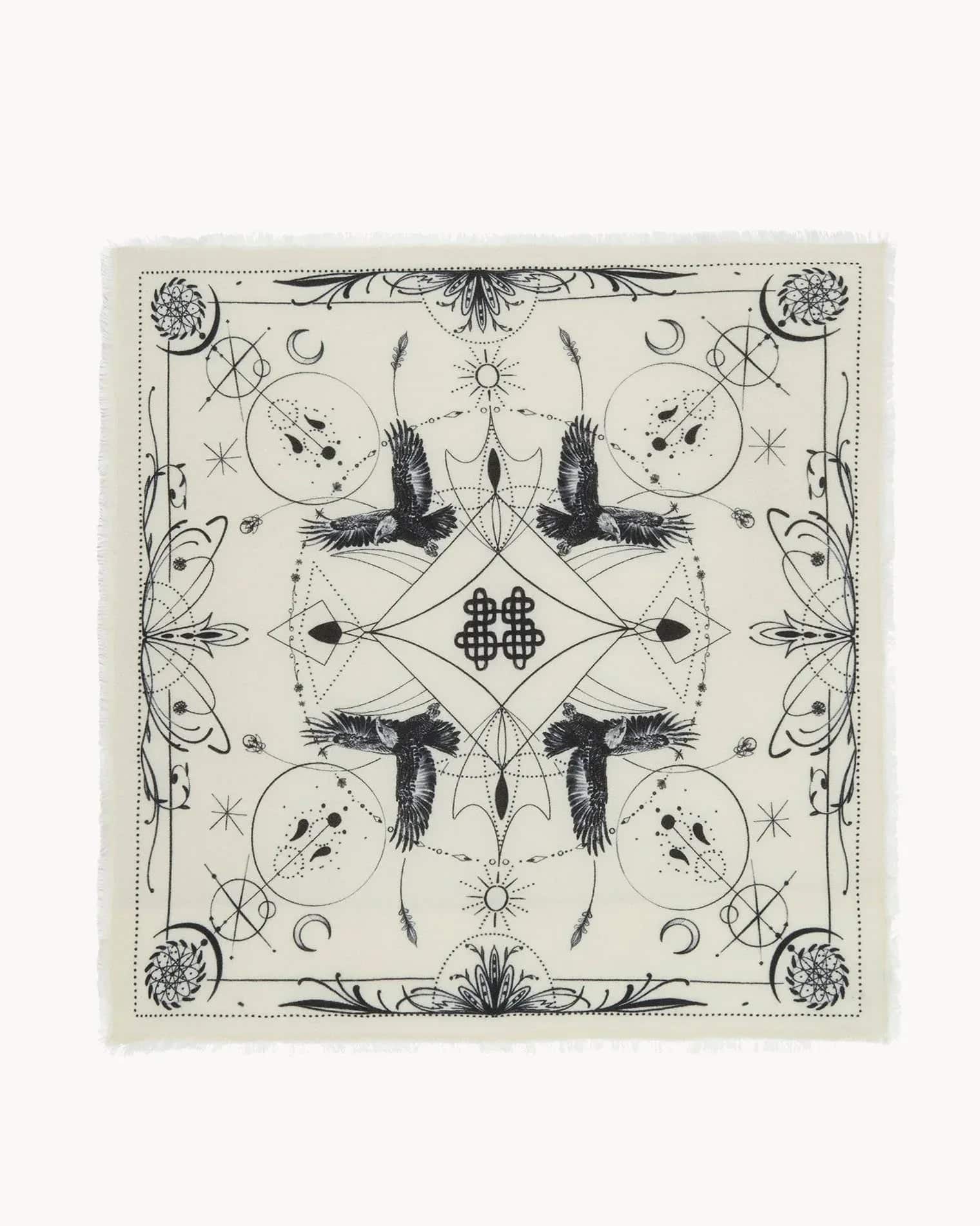 KUJTEN Large Bandana Hiloki White - Bandana - My Suti