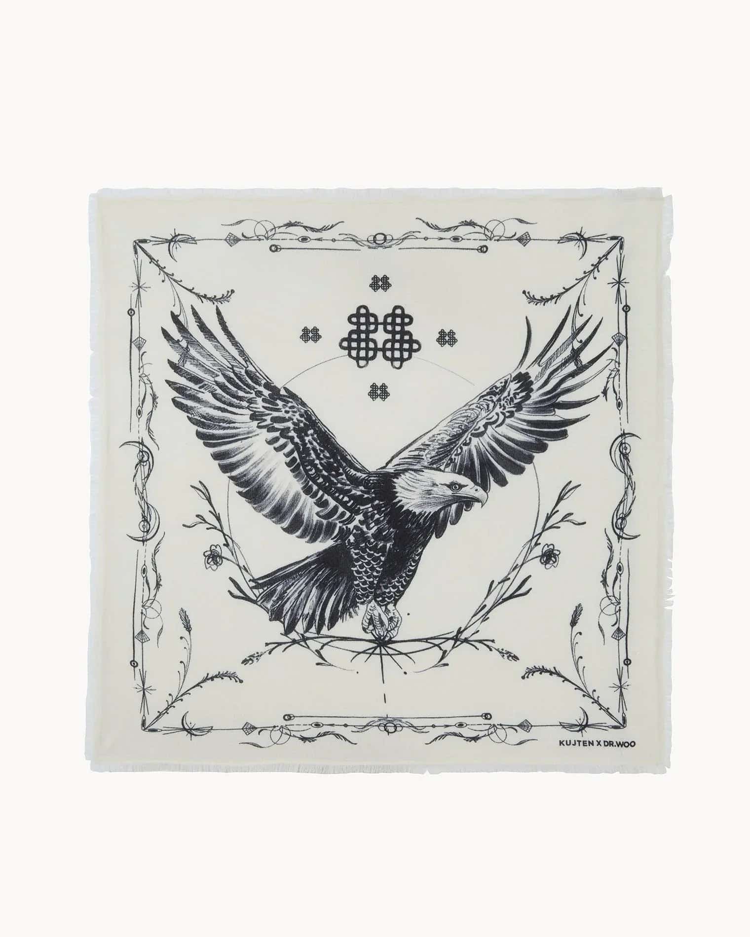 KUJTEN Large Bandana Washi White - Bandana - My Suti