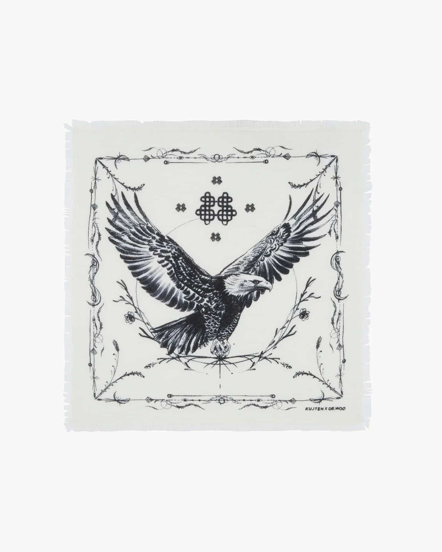 KUJTEN Small Bandana Hilo White - Bandana - My Suti