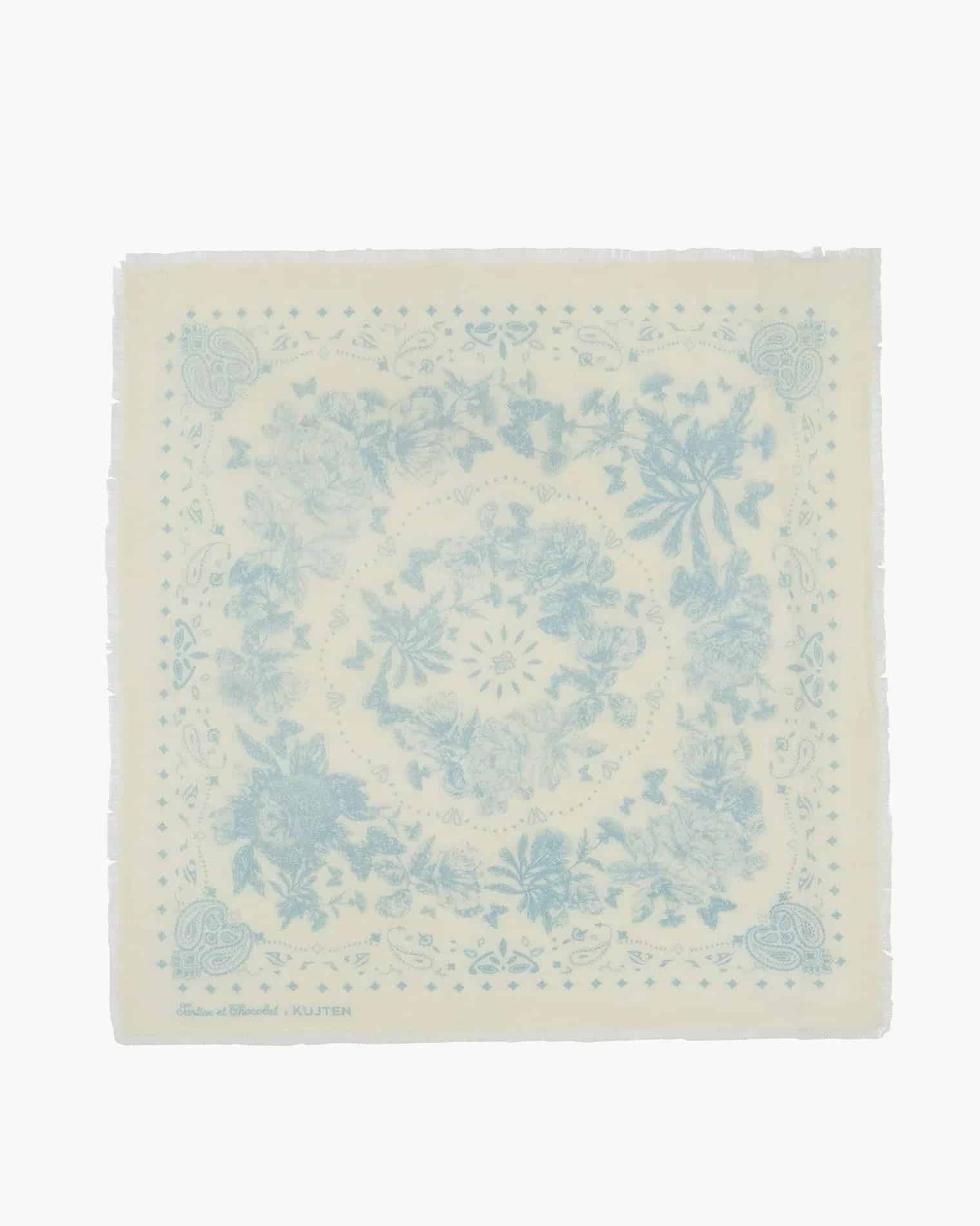 KUJTEN Large Bandana Camille Blue - Bandana - My Suti