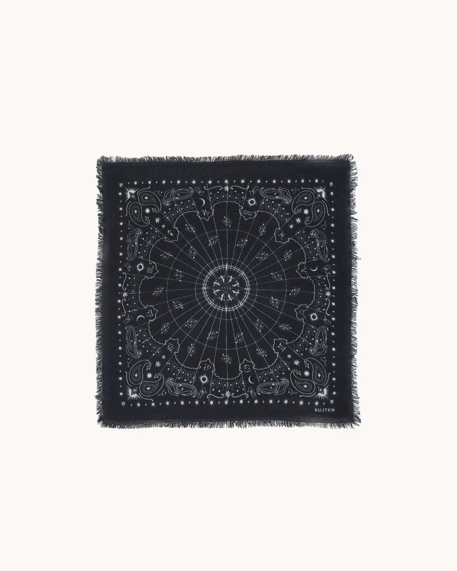 KUJTEN Small Bandana Hachi Astro Black - Bandana - My Suti