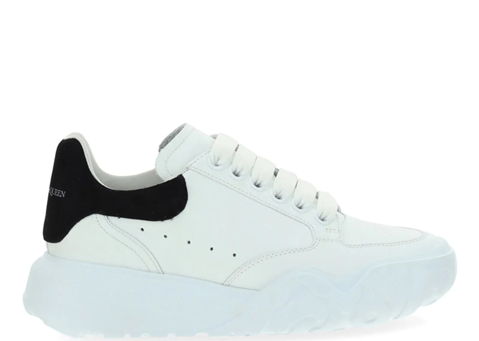 Alexander McQueen Oversized Court Trainer White Black (W) - My Suti