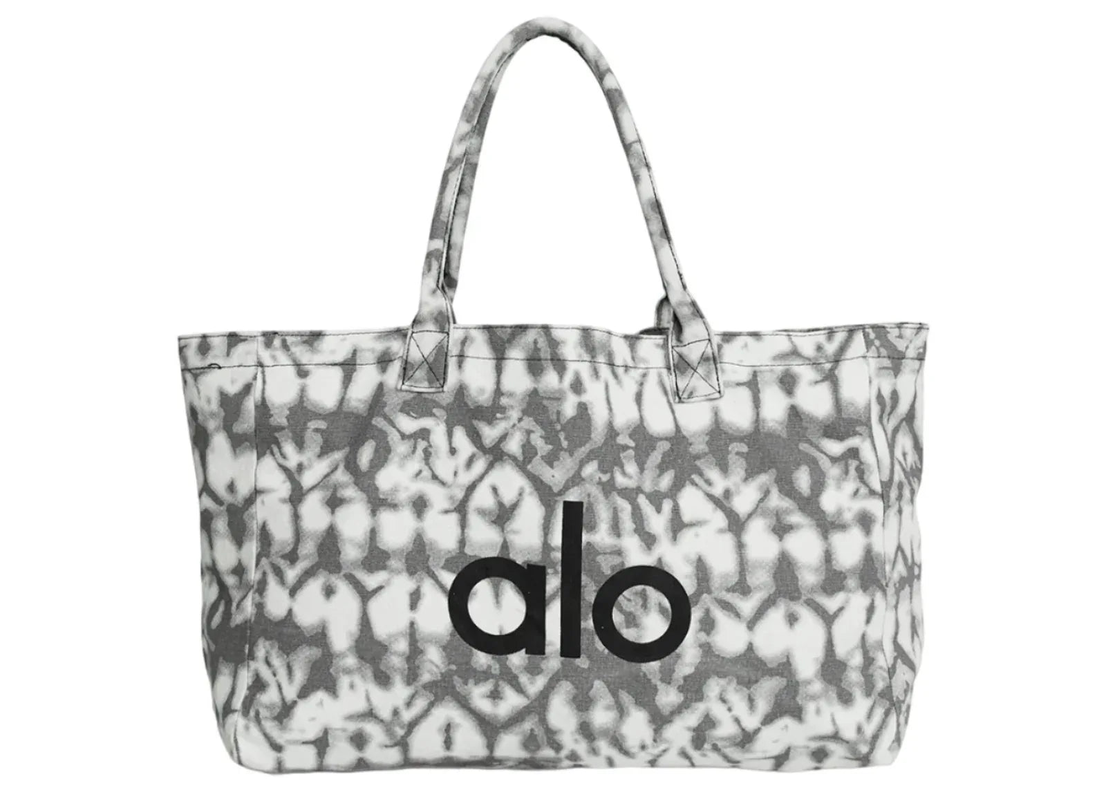 Alo Yoga Iconic Shopper Tote Bag Grey Tiedye - My Suti