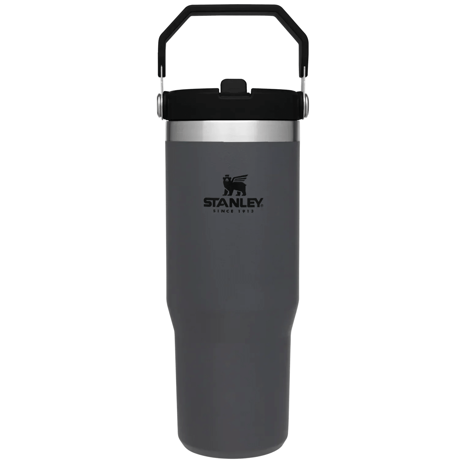 Stanley The Iceflow Flip Straw Termos 0.8L - Charcoal - My Suti
