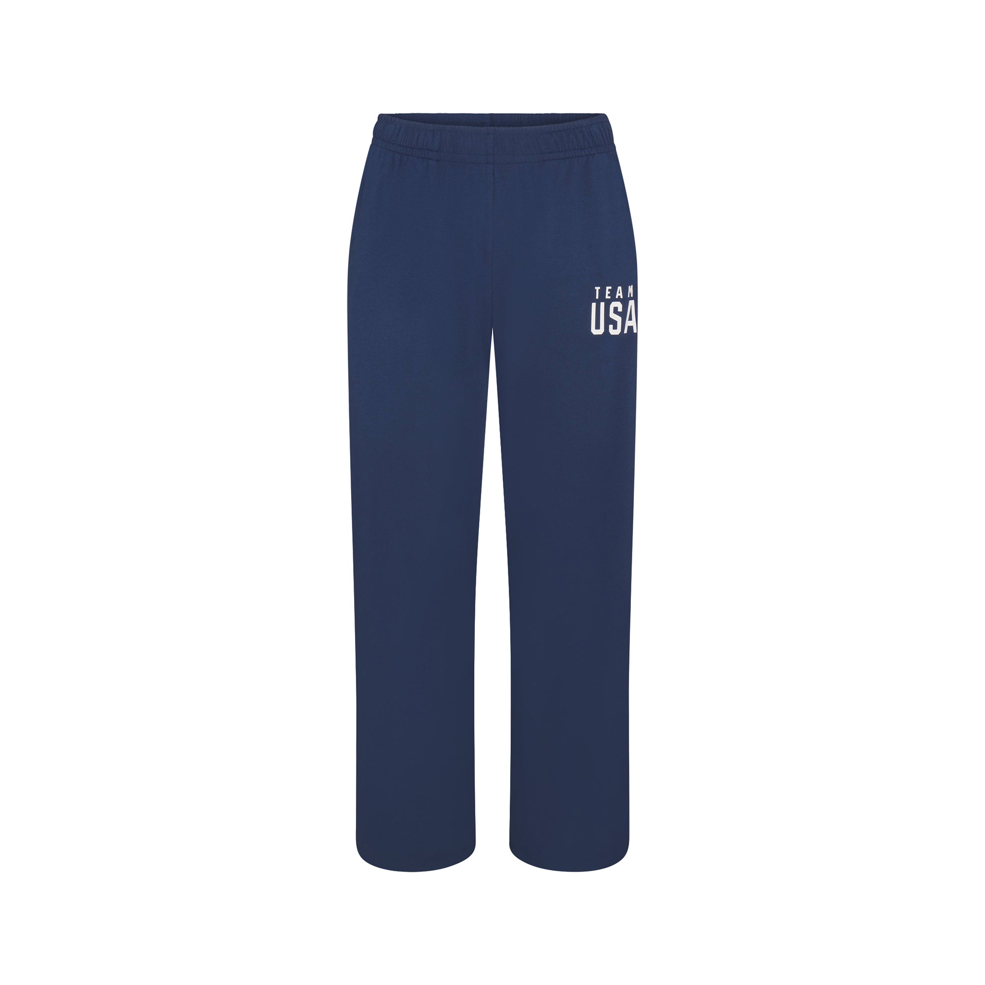 SKIMS FOR TEAM USA JERSEY SLEEP MENS OLYMPIC PANT | NAVY - Görsel 1