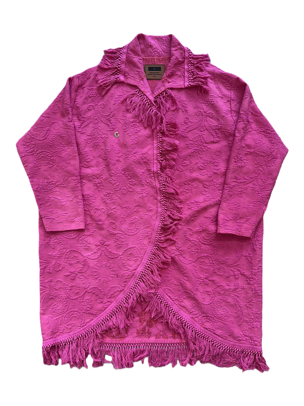 Cointel The Fuchsia Reliquary Trench Coat